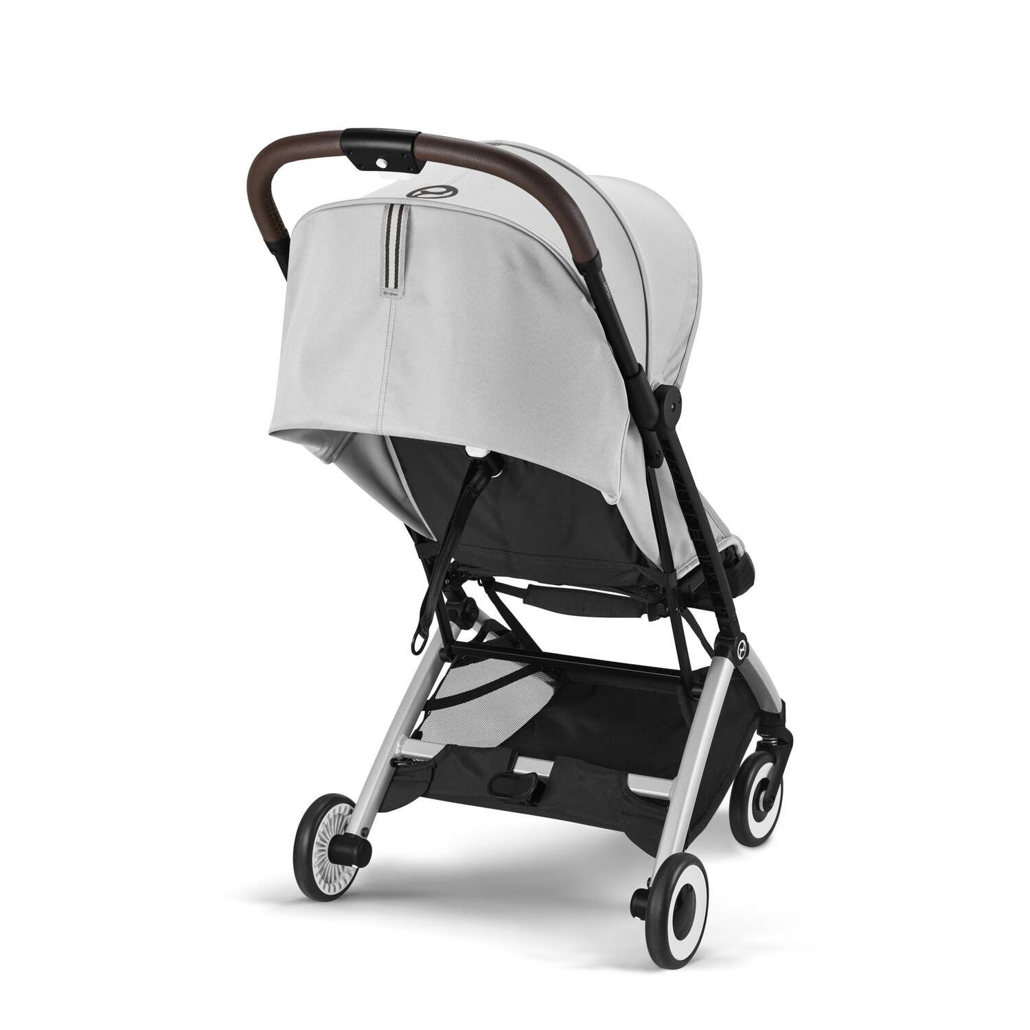 Прогулочная коляска Cybex Orfeo с дождевиком и бампером, BLK Fog Grey
