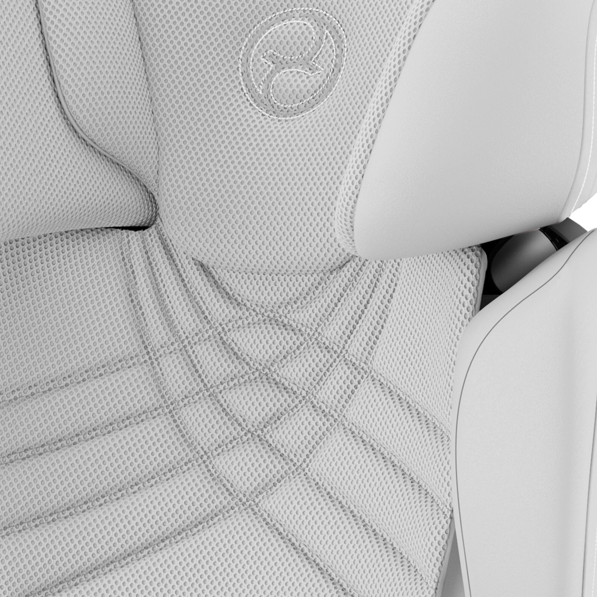 Автокресло Cybex Solution T i-Fix Platinum White Plus 3-12 лет (15-36 кг), трансформируется в бустер, Isofix, i-Size R129