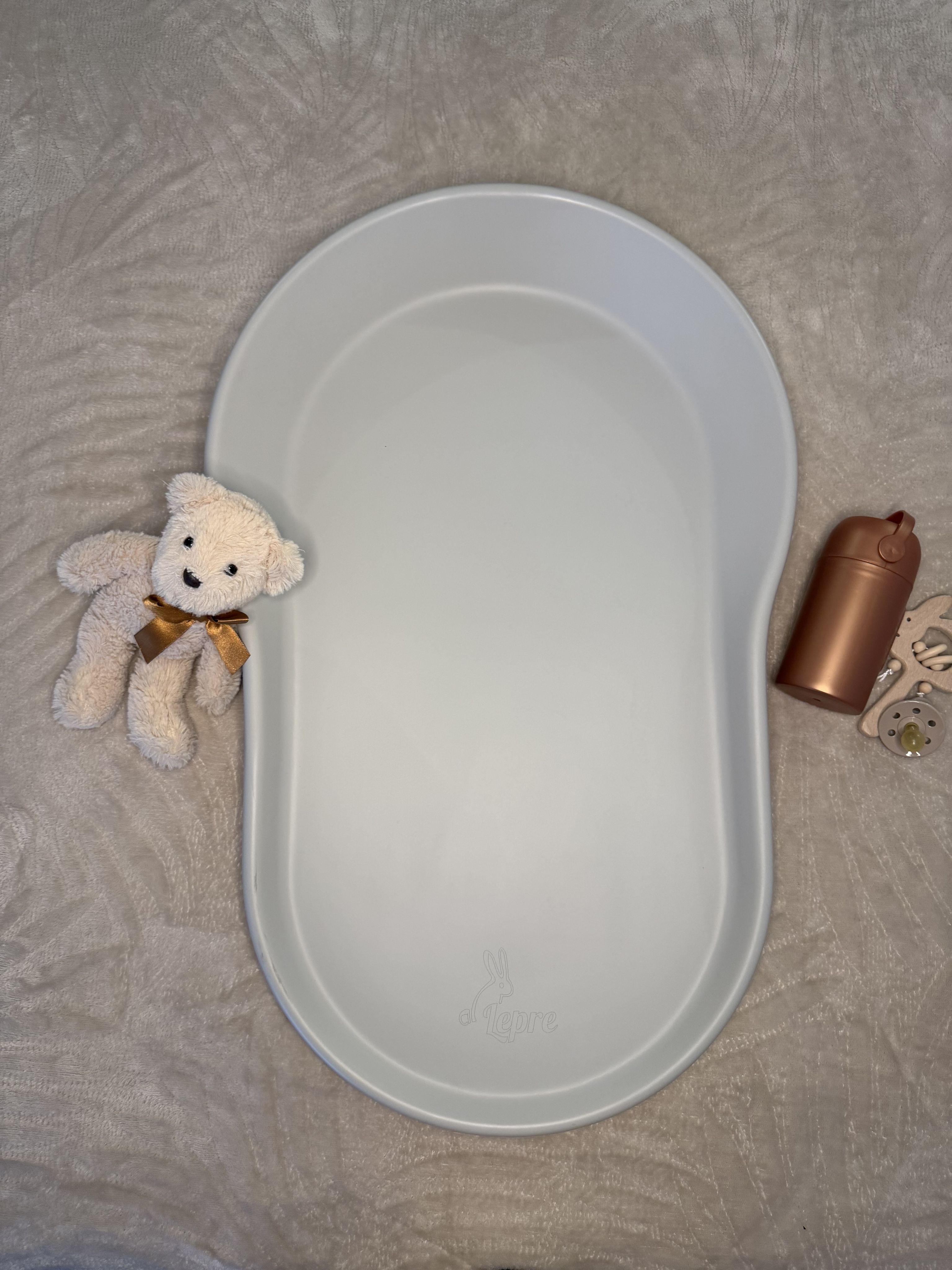 Матрасик пеленальный Baby pad Soft touch с эффектом "кожа к коже" GREY
