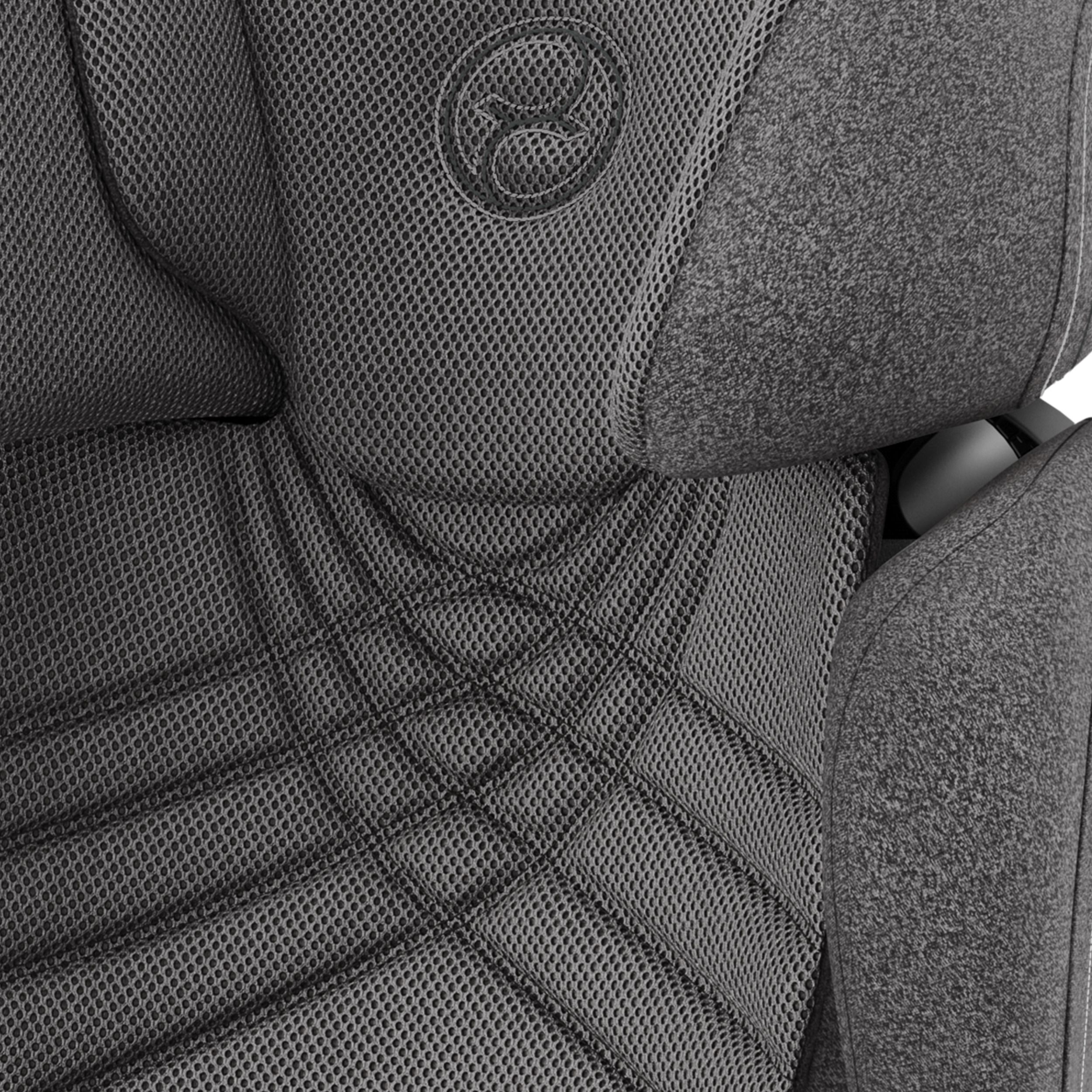 Автокресло Cybex Solution T i-Fix Mirage Grey Plus 3-12 лет (15-36 кг), трансформируется в бустер, Isofix, i-Size R129