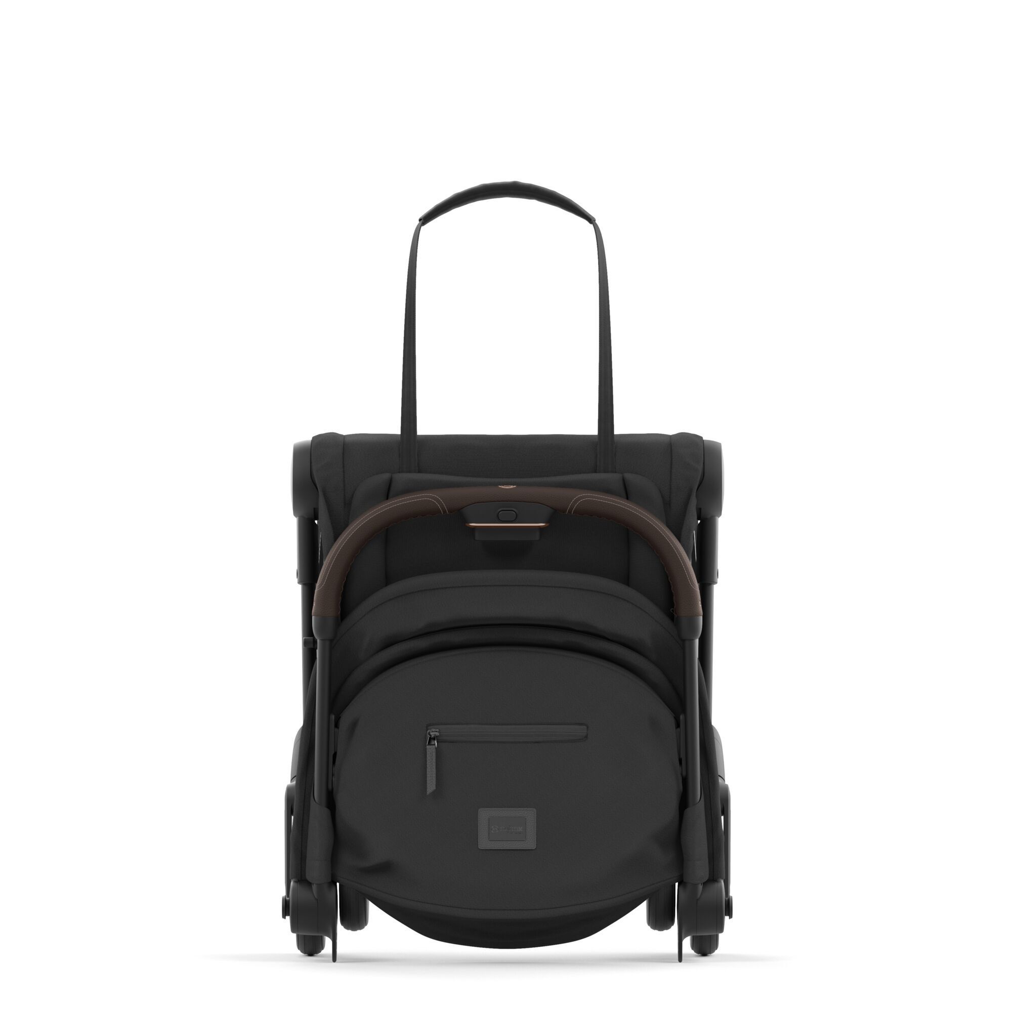 Коляска CYBEX Coya Rosegold / Sepia Black + Бампер + Дождевик