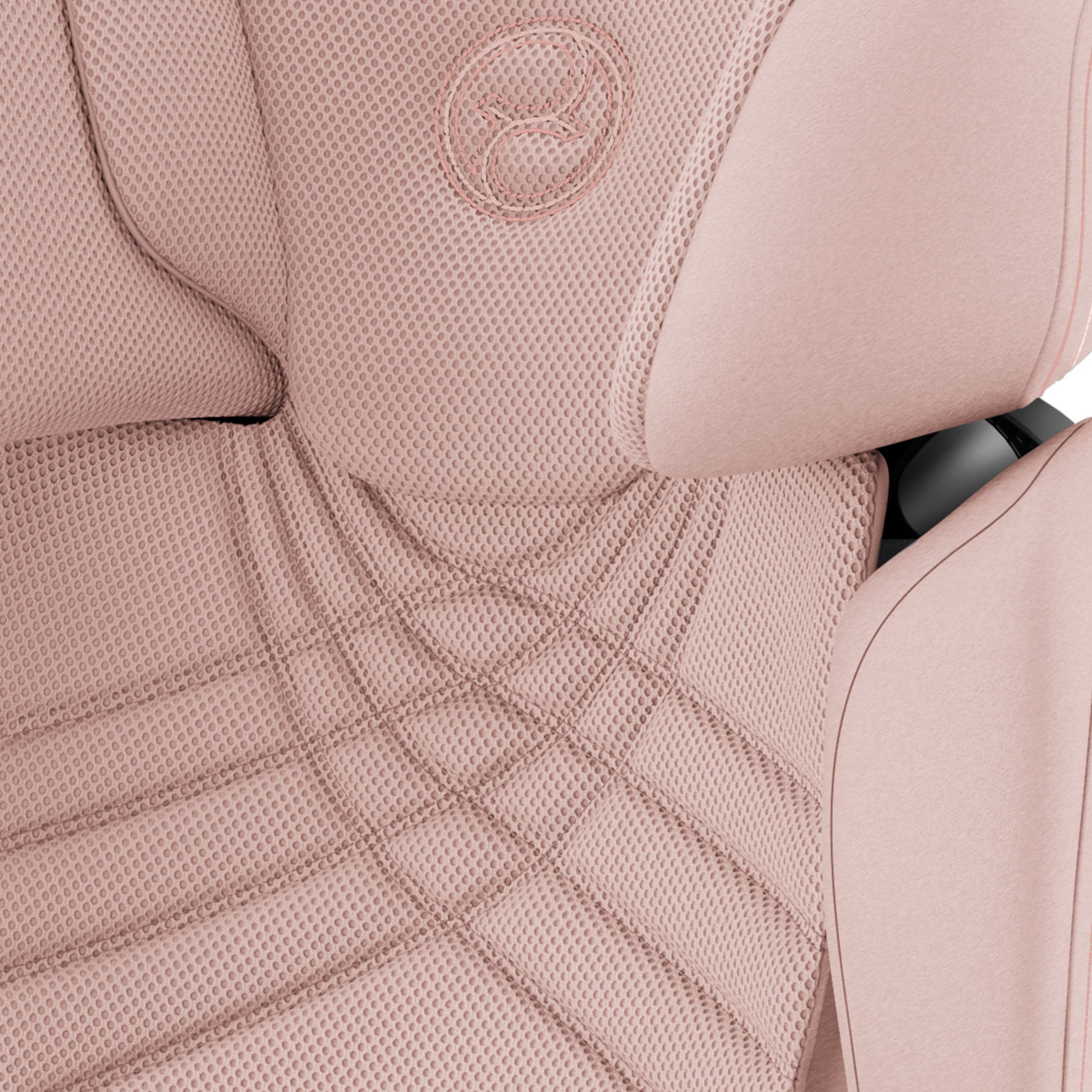 Автокресло Cybex Solution T i-Fix Peach Pink Plus 3-12 лет (15-36 кг), трансформируется в бустер, Isofix, i-Size R129