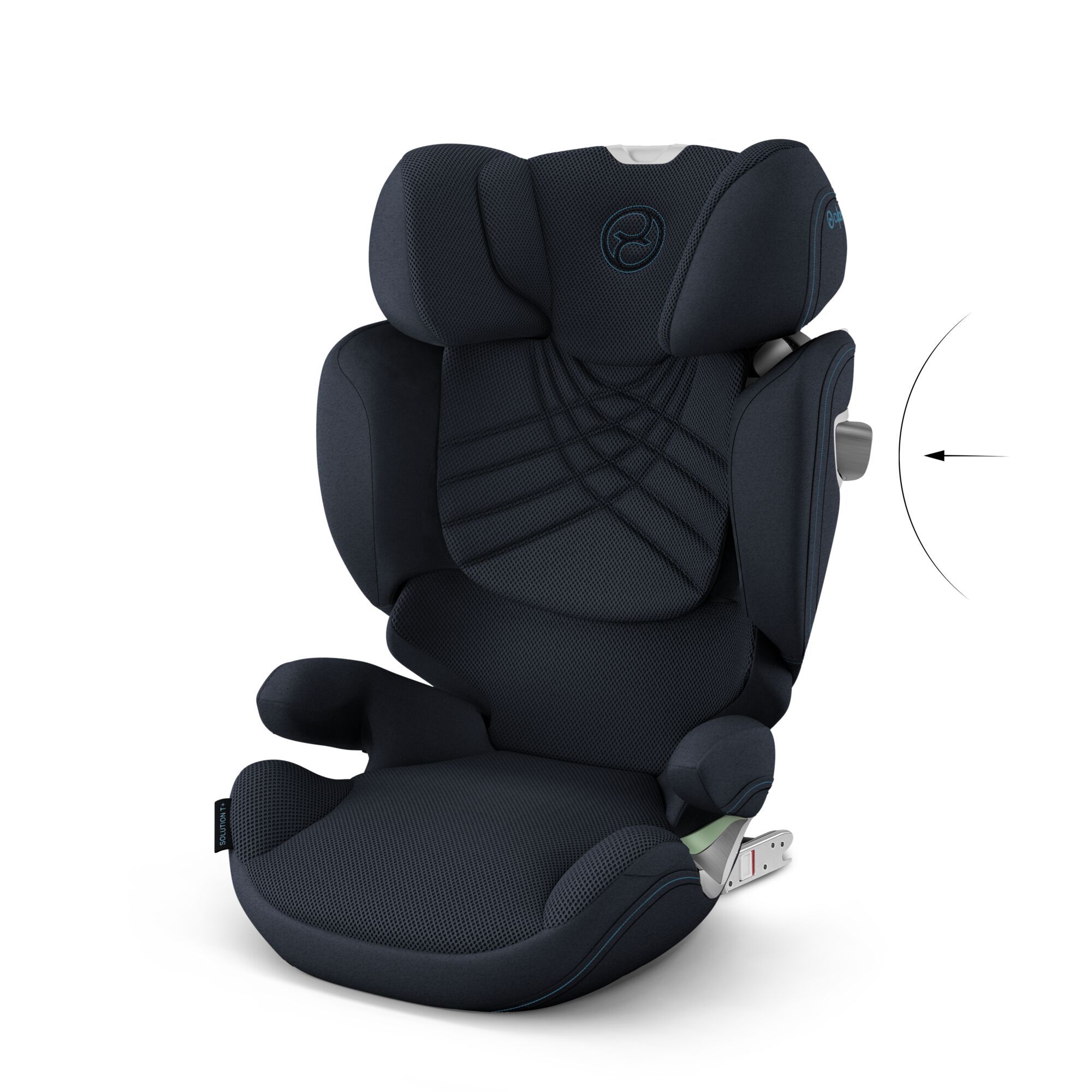 Автокресло Cybex Solution T i-Fix Sepia Black Plus 3-12 лет (15-36 кг), трансформируется в бустер, Isofix, i-Size R129
