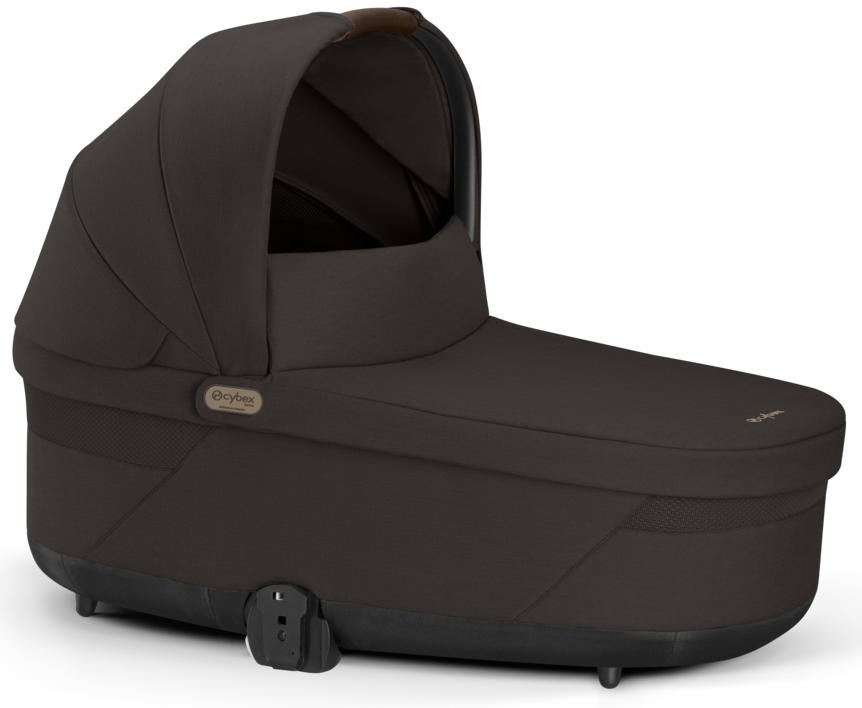 Cybex спальный блок Cot S LUX для коляски Balios S/Talos S/Eezy S 2 Line с дождевиком, цвет Chocolate Brown 2025