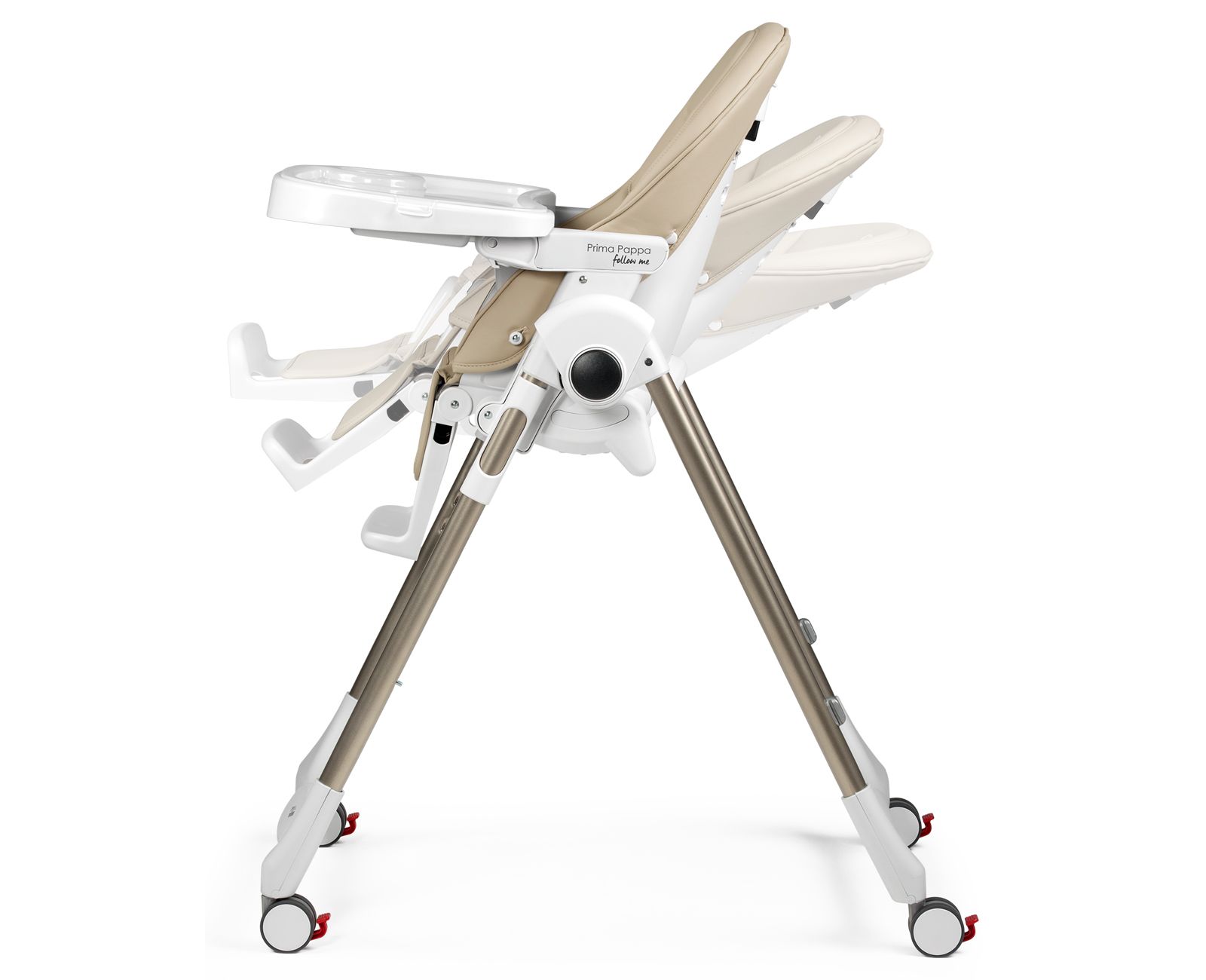 Стульчик для кормления Peg-Perego Prima Pappa Follow Me, Astral (Светло-серый)