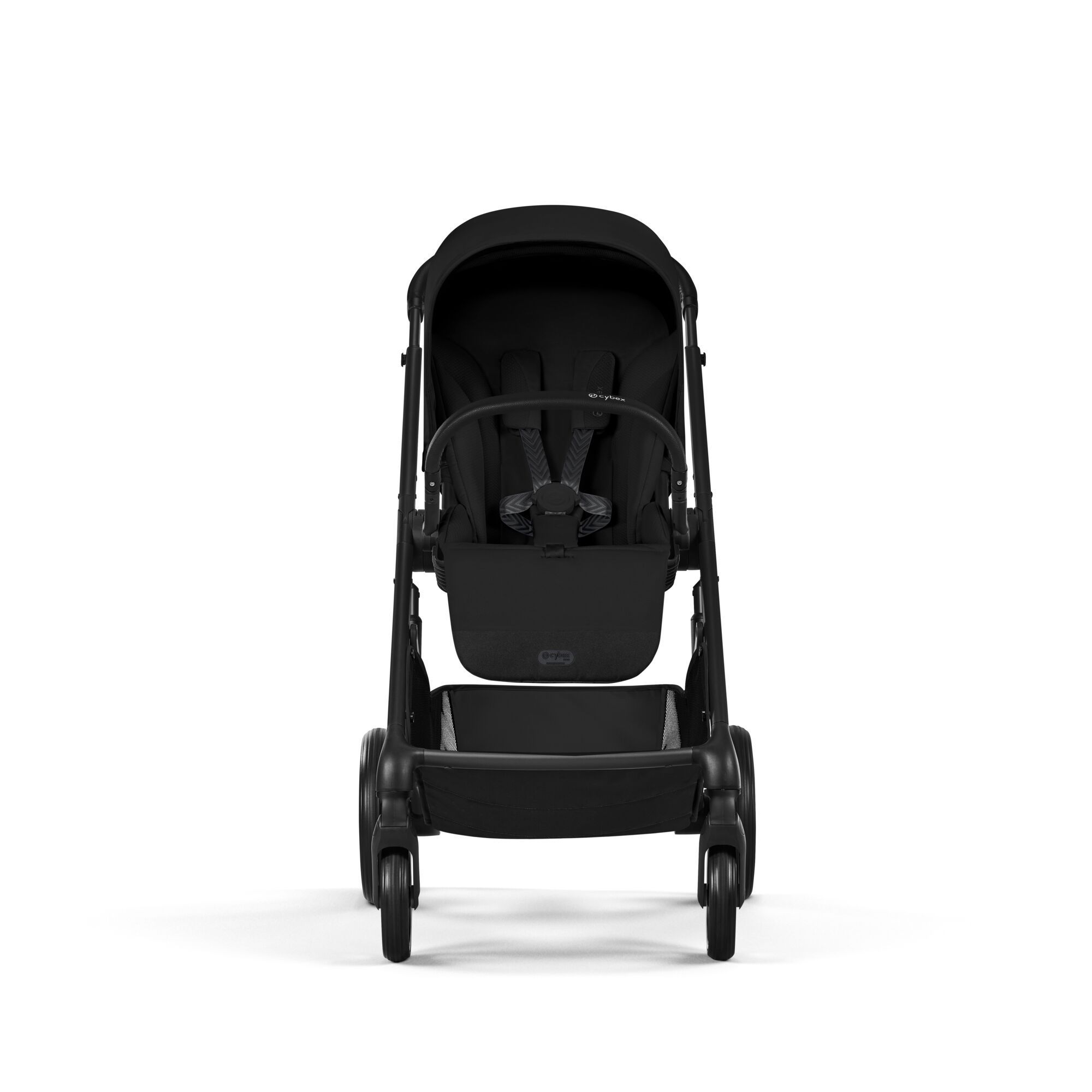 Коляска Cybex Balios S LUX NEW 2026 Moon Black с дождевиком