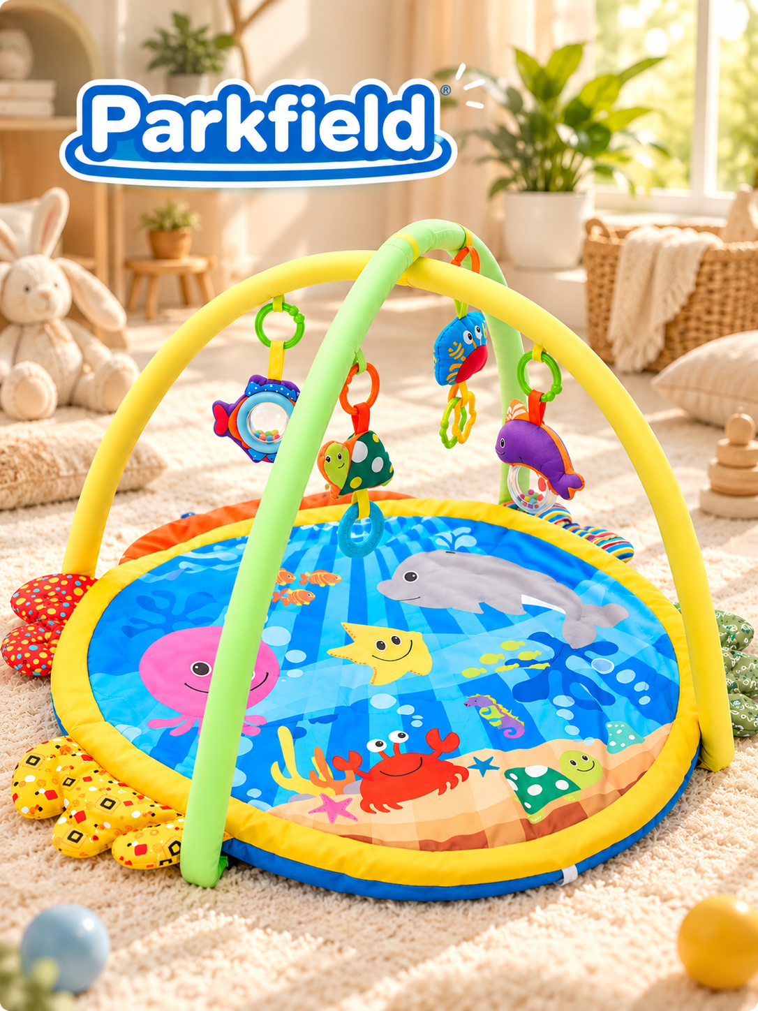 Развивающий коврик Parkfield Подводный мир