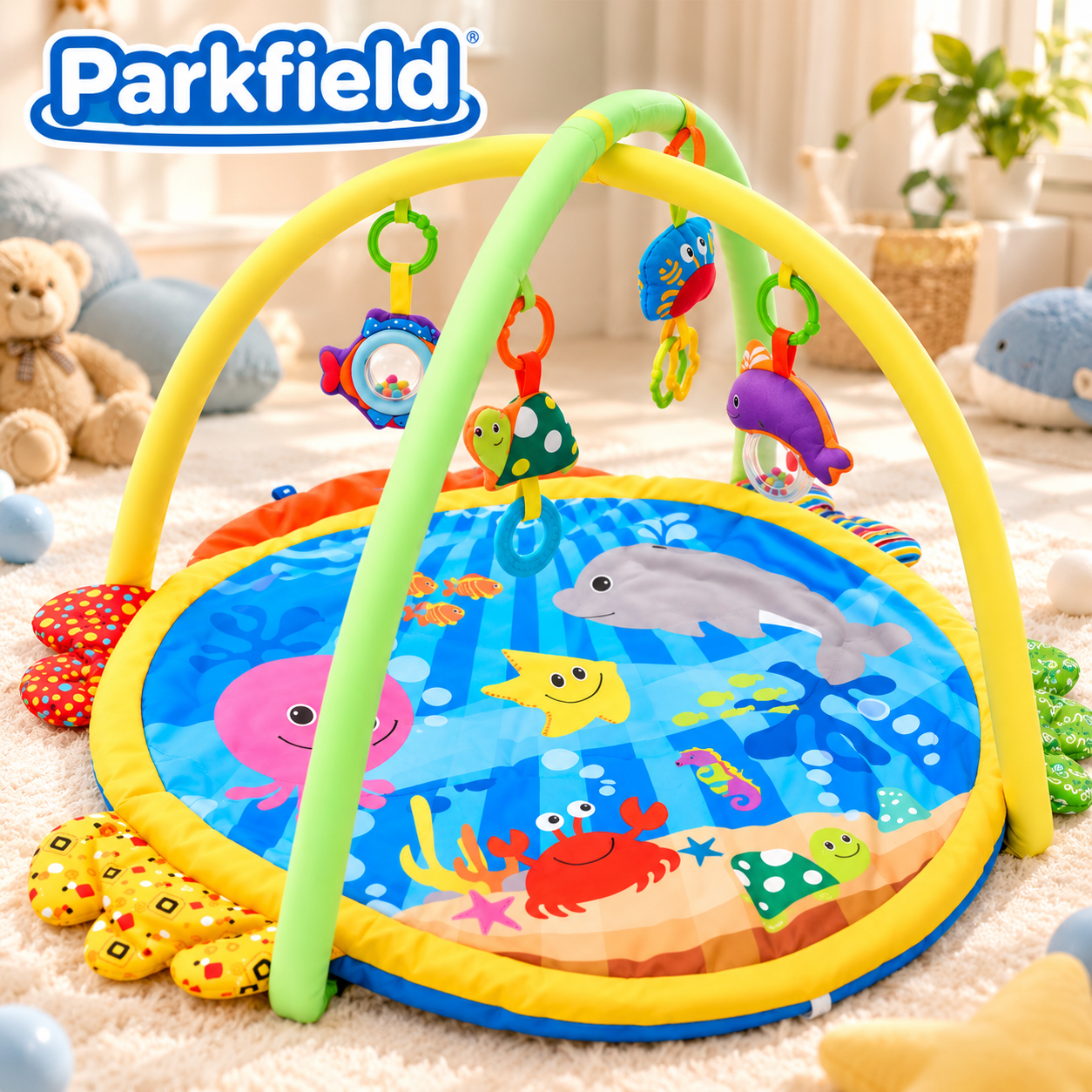 Развивающий коврик Parkfield Подводный мир