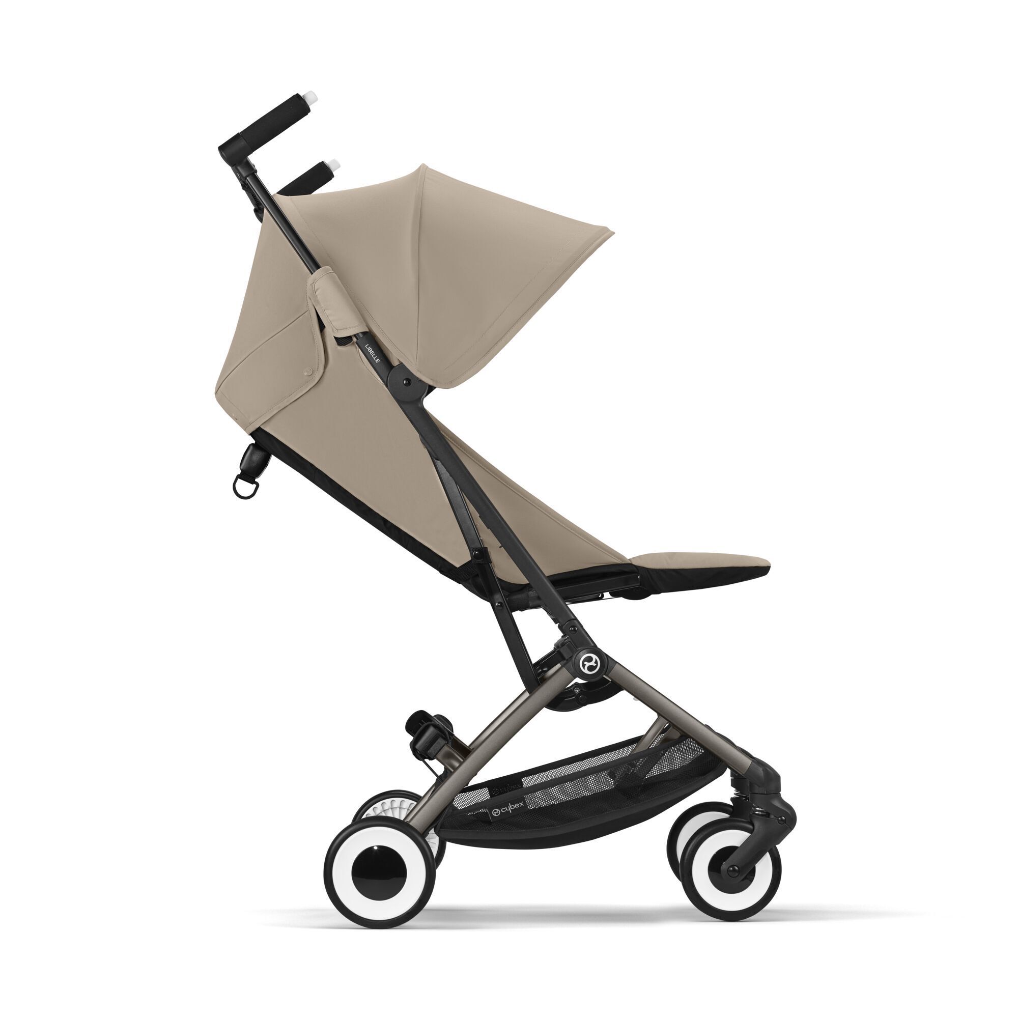 Детская коляска CYBEX Libelle TPE Almond Beige с дождевиком и бампером
