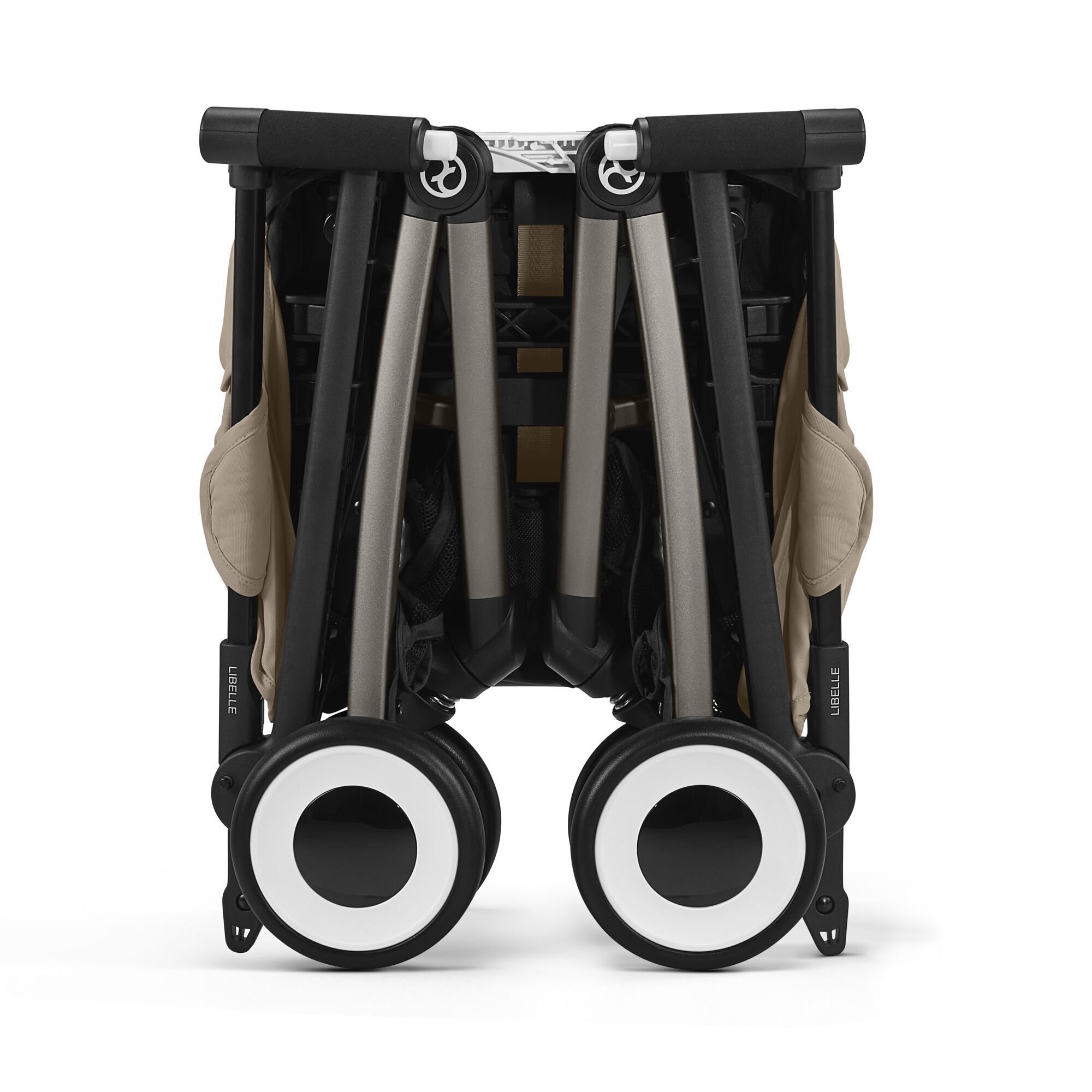 Детская коляска CYBEX Libelle TPE Almond Beige с дождевиком и бампером