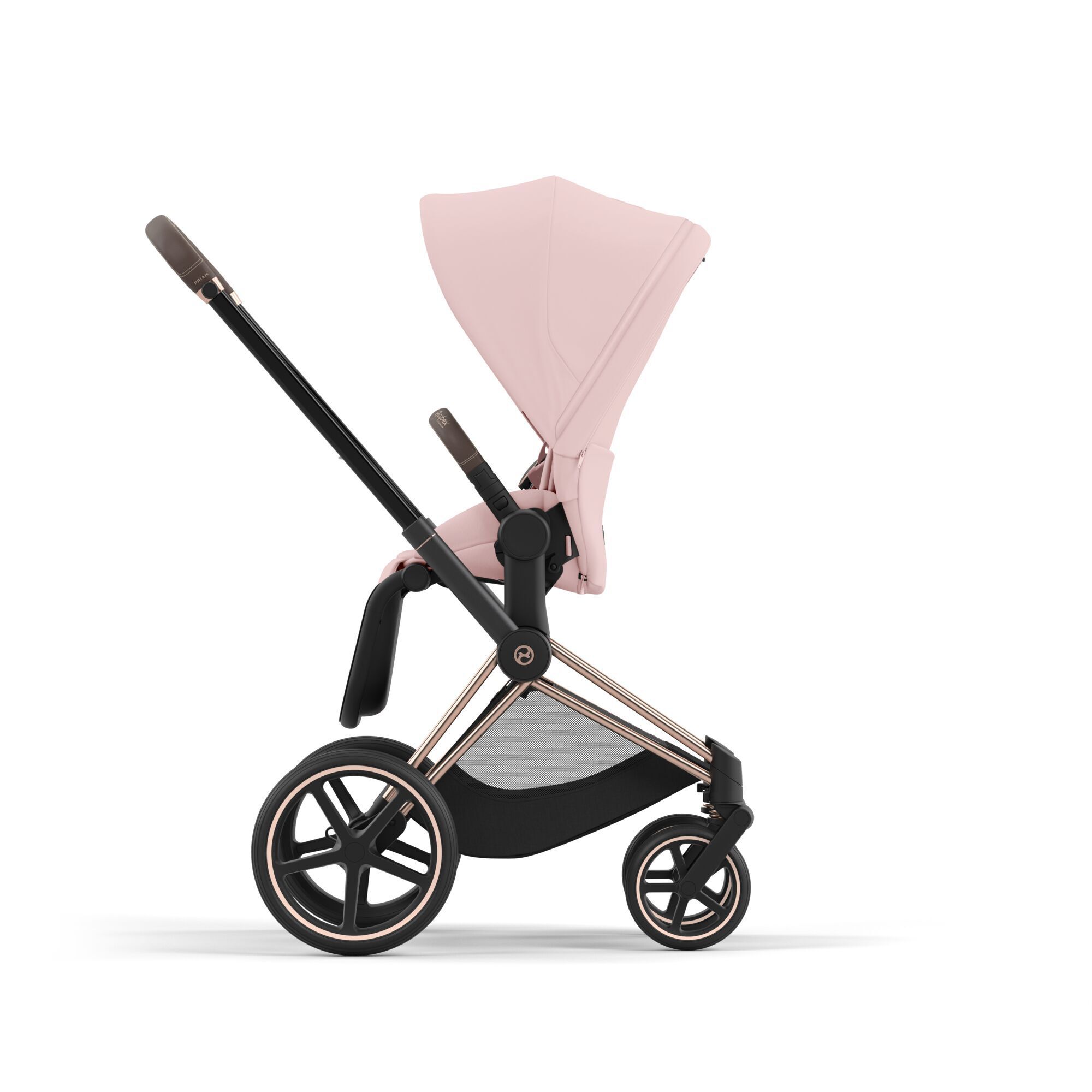 Коляска CYBEX Priam IV Rosegold 2 в 1 Peach Pink