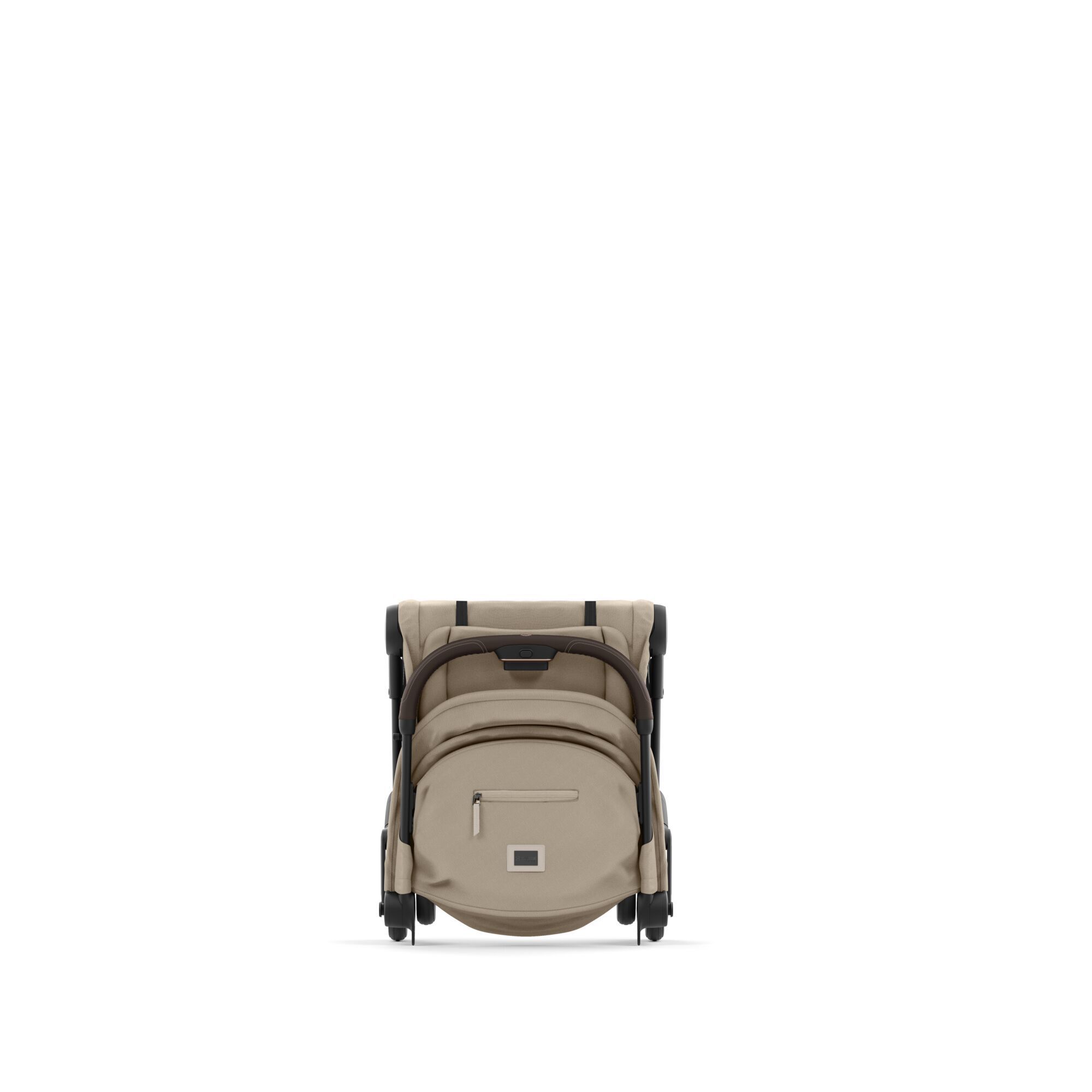 Коляска CYBEX Coya Rosegold / Cozy Beige + Бампер +Дождевик