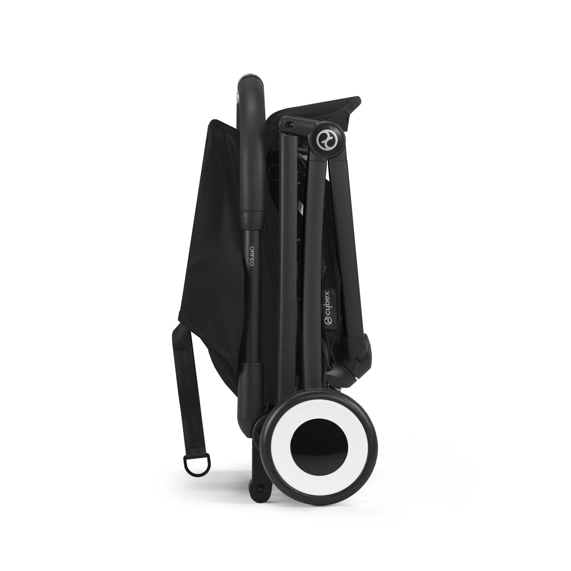 Прогулочная коляска Cybex Orfeo с дождевиком и бампером, BLK Magic Black