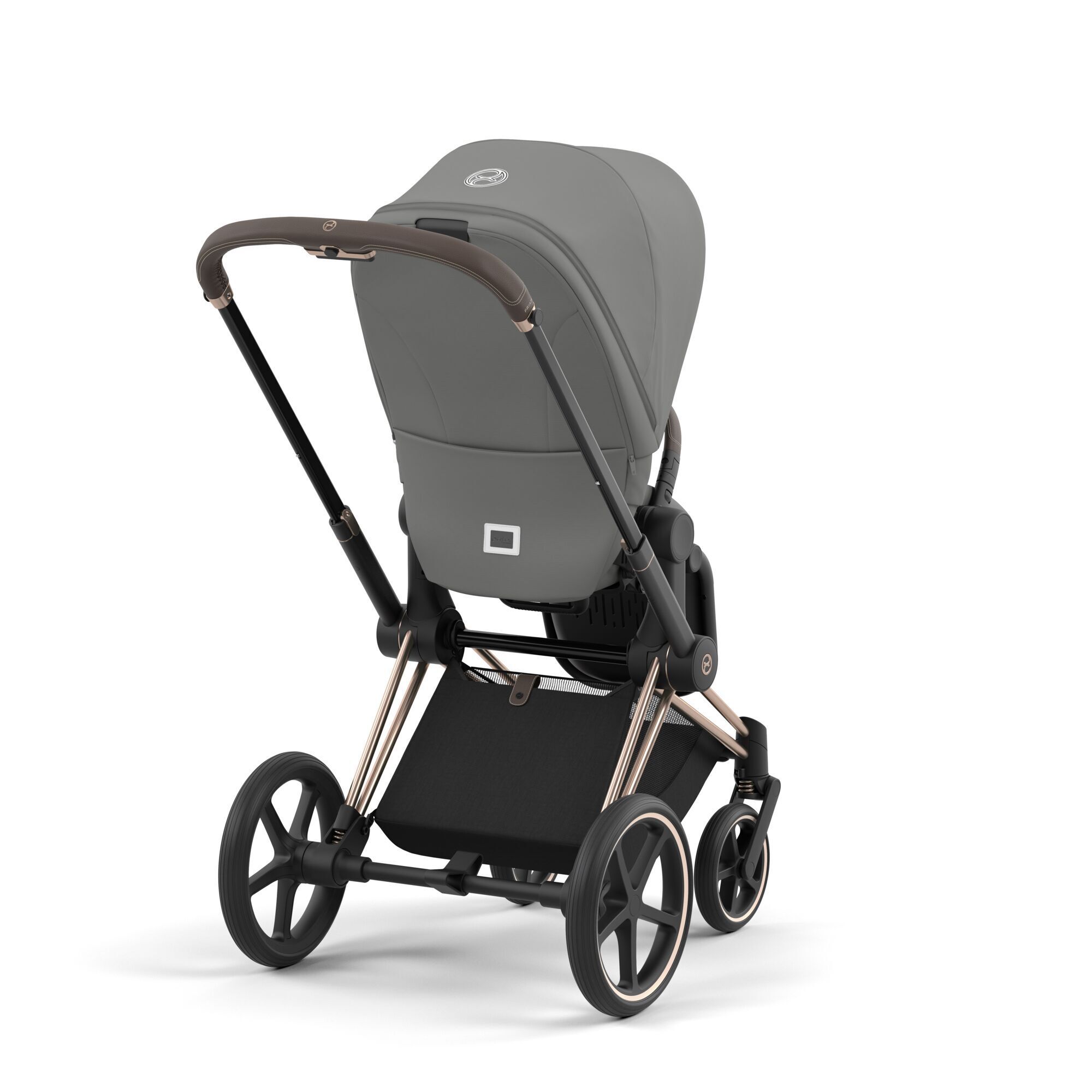 Коляска CYBEX Priam IV Rosegold 2 в 1 Mirage Grey