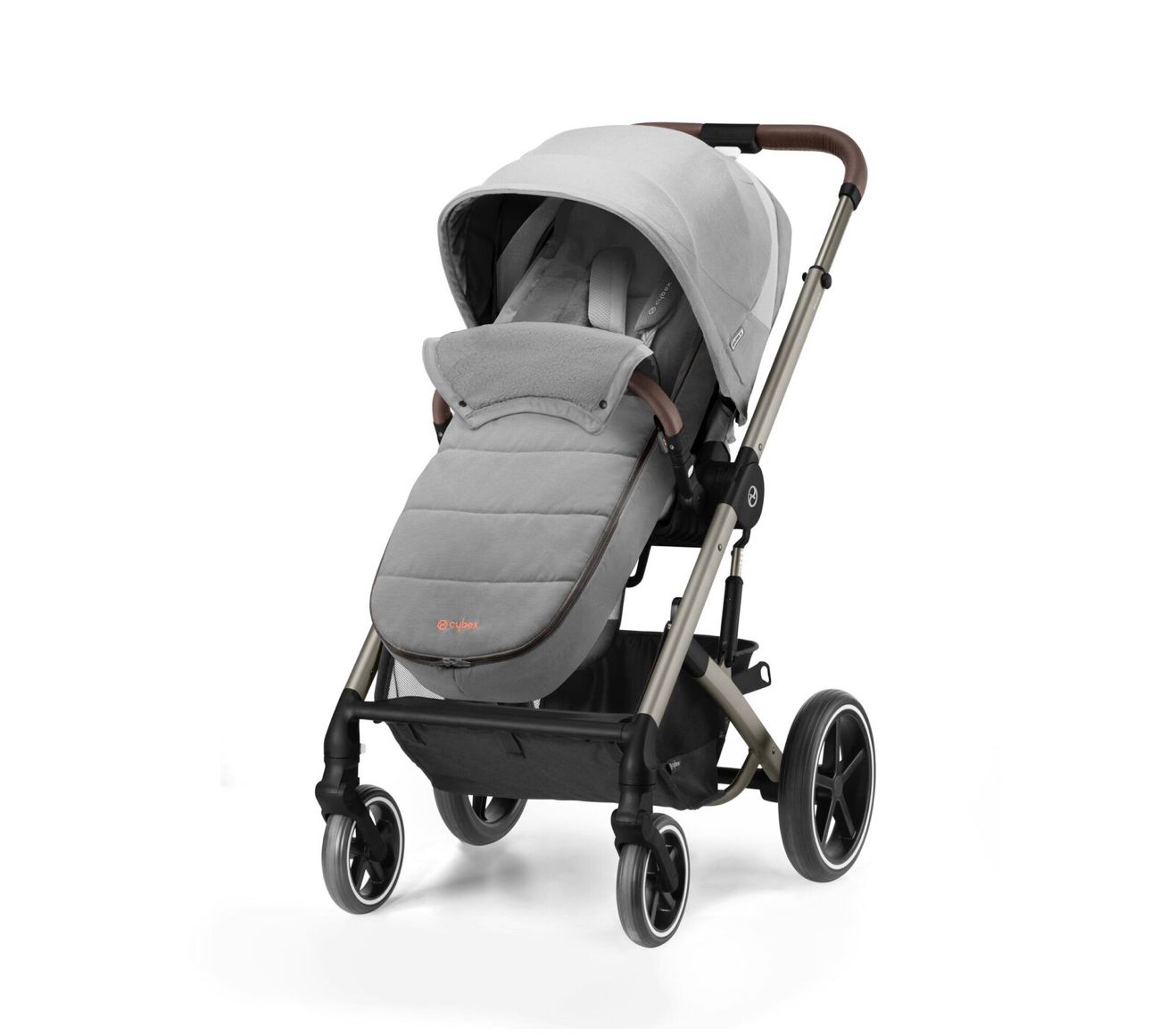 Cybex Накидка на ножки для колясок Balios S, Eezy S+ 2, Eezy S Twist цвет Grey