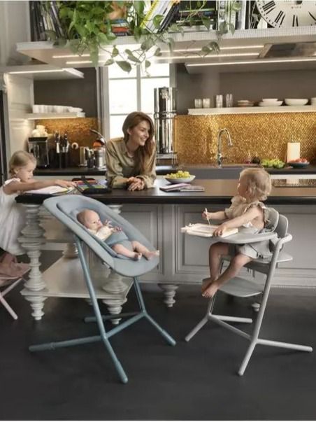 Стульчик для кормления Cybex Lemo 4 в 1 Pearl Pink (Розовый)