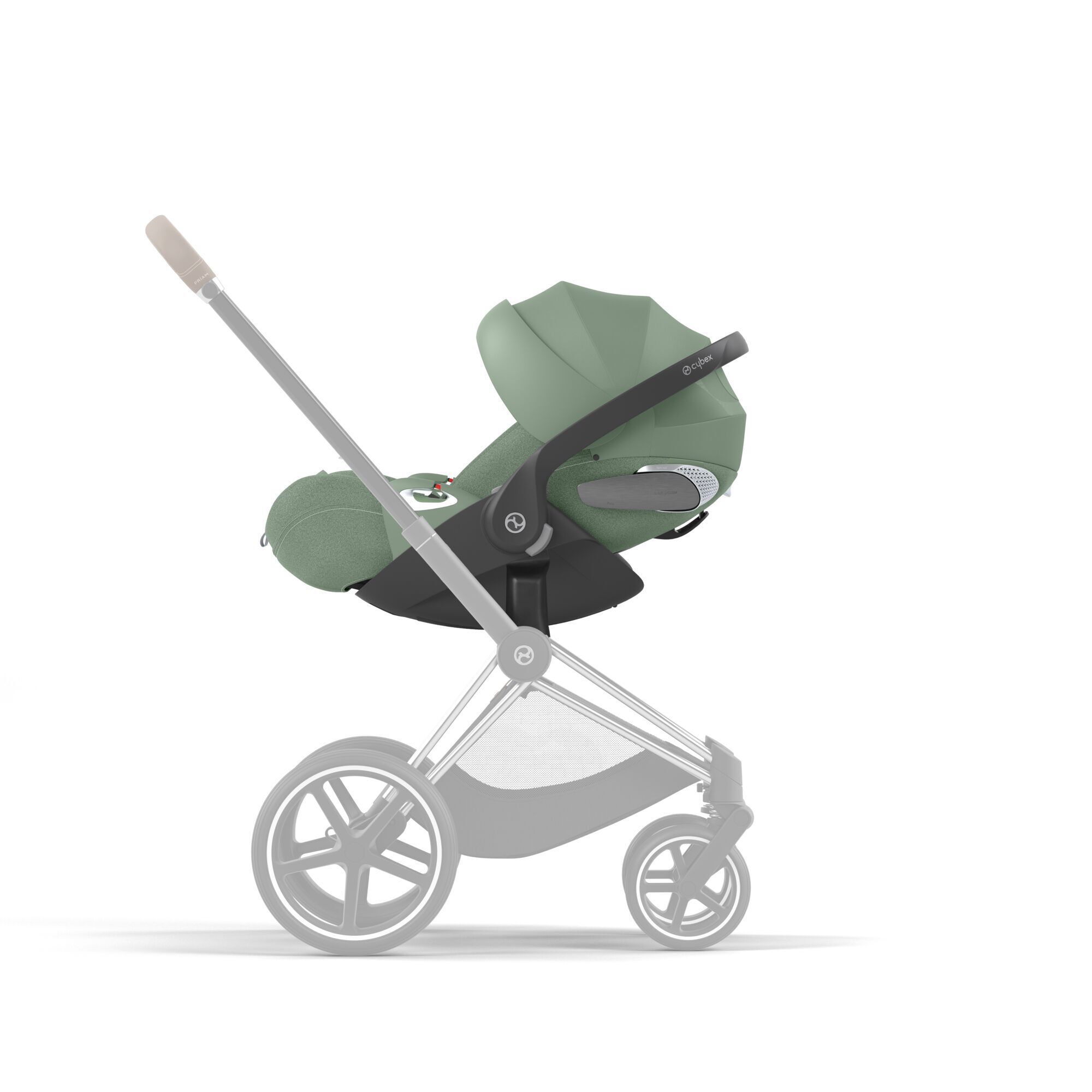 Автокресло Cybex Cloud T i-Size Plus Leaf Green + База Base T