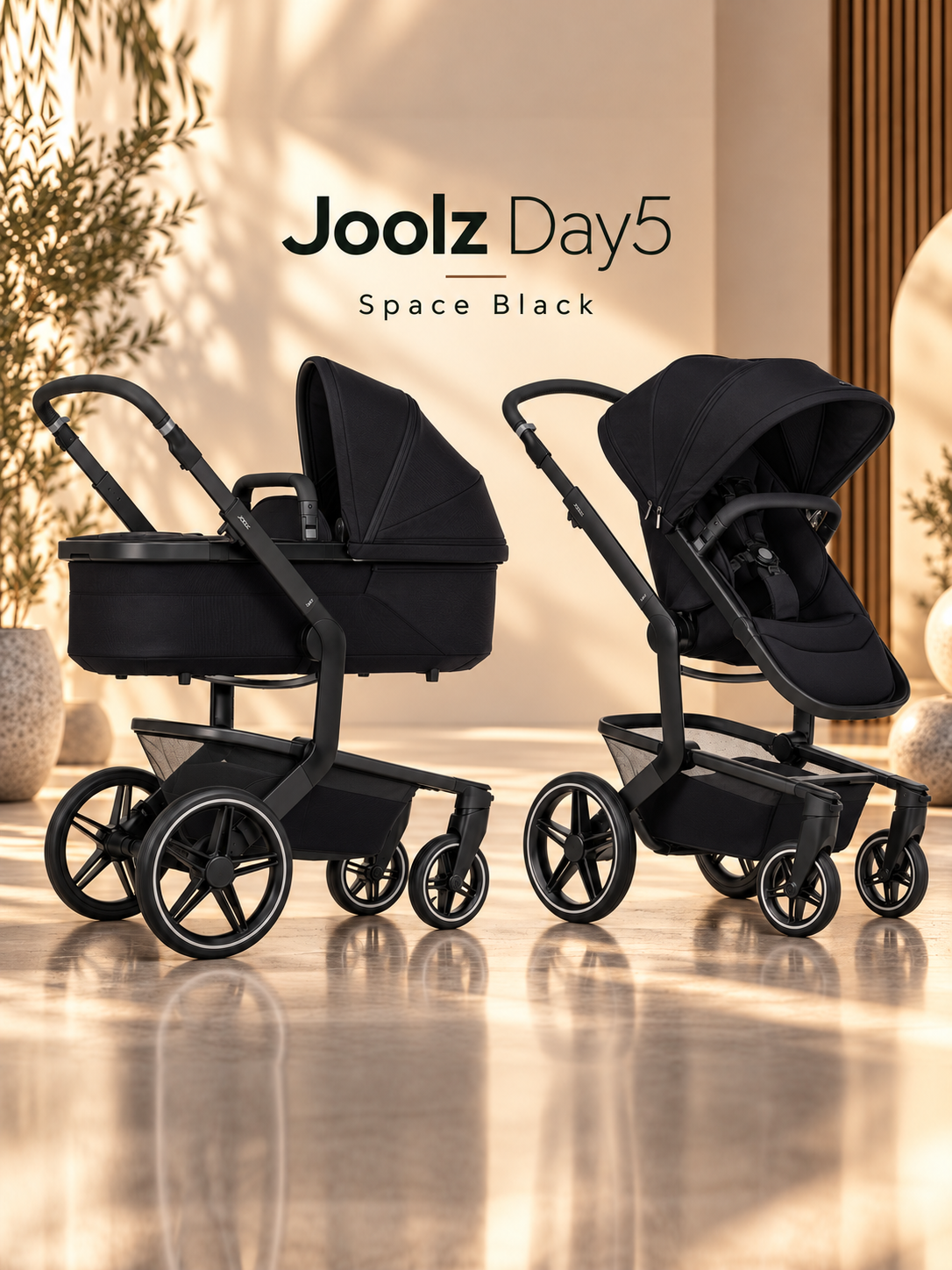 Коляска 2 в 1 JOOLZ DAY5 Space Black 