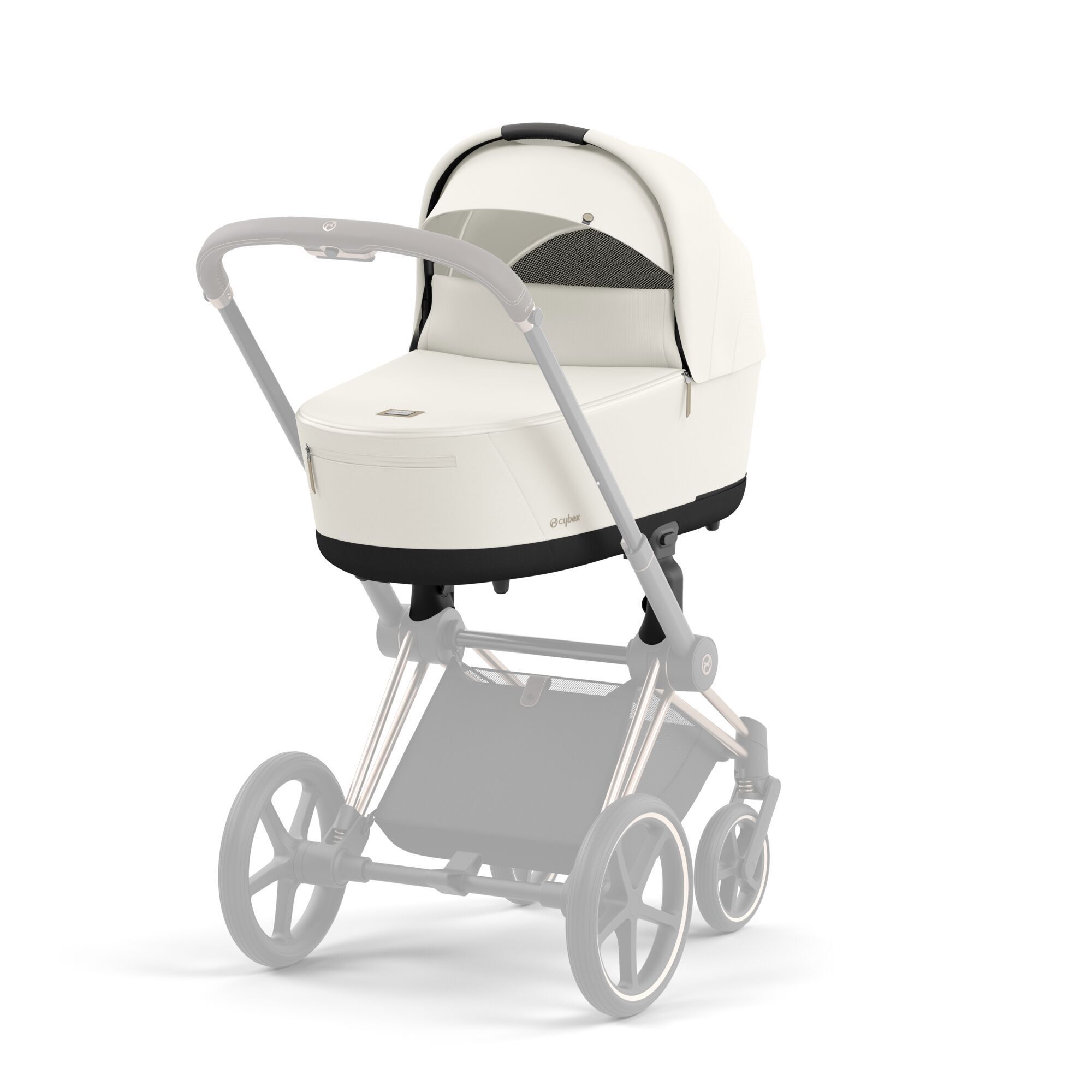 Коляска CYBEX Priam IV Rosegold 2 в 1 Off White