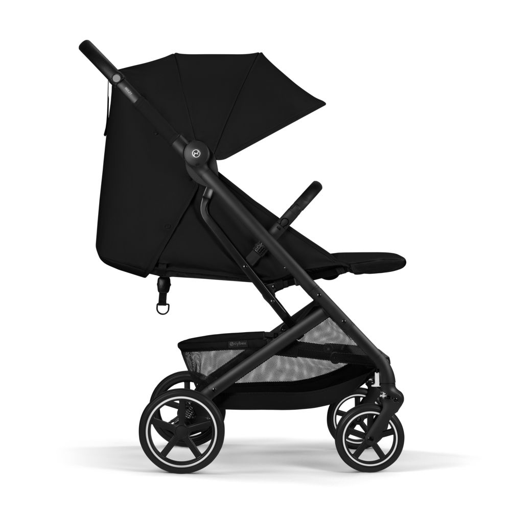 Коляска Cybex Beezy Magic Black 2026 с бампером и дождевиком
