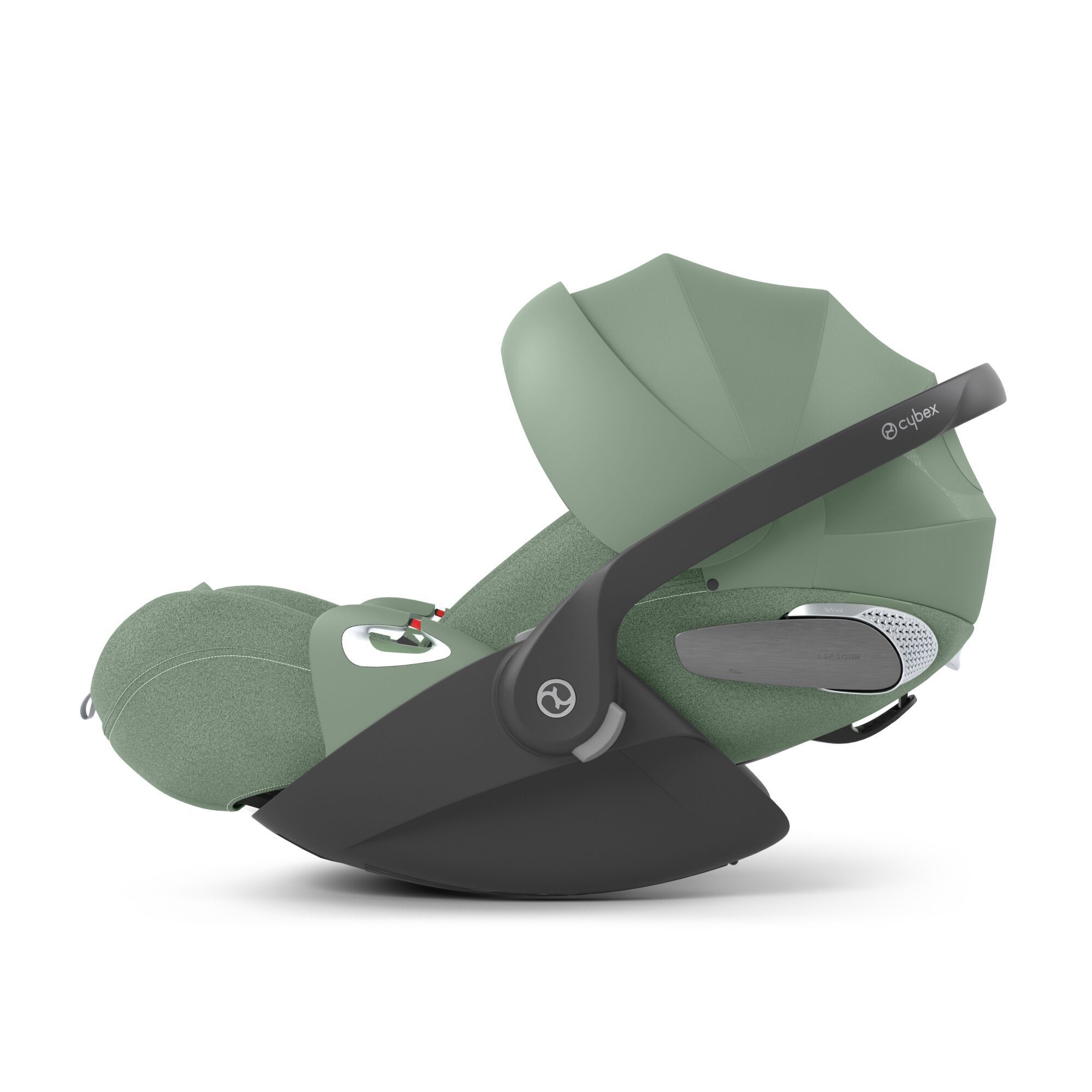 Автокресло Cybex Cloud T i-Size Plus Leaf Green + База Base T