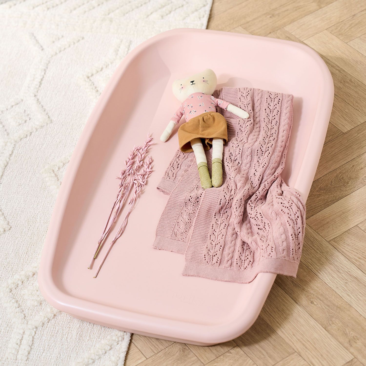 Пеленальная доска Tutti Bambini Cushi на жестком основании Petal