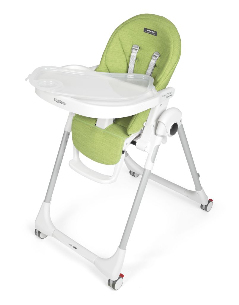 Стульчик для кормления Peg-Perego Prima Pappa Follow Me, Wonder Green