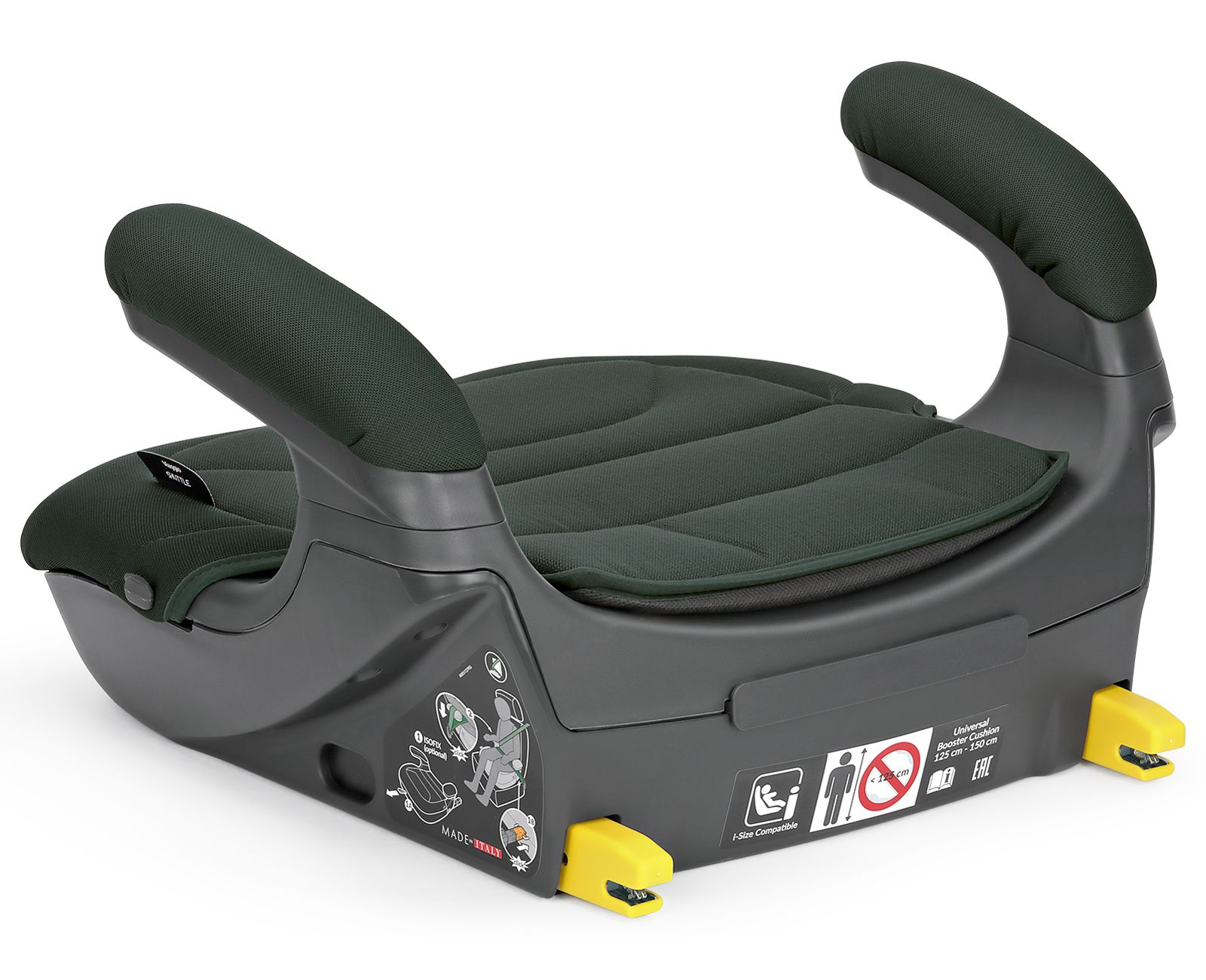 Автокресло-бустер Peg Perego Viaggio i-Size Shuttle Metal (зелёный)