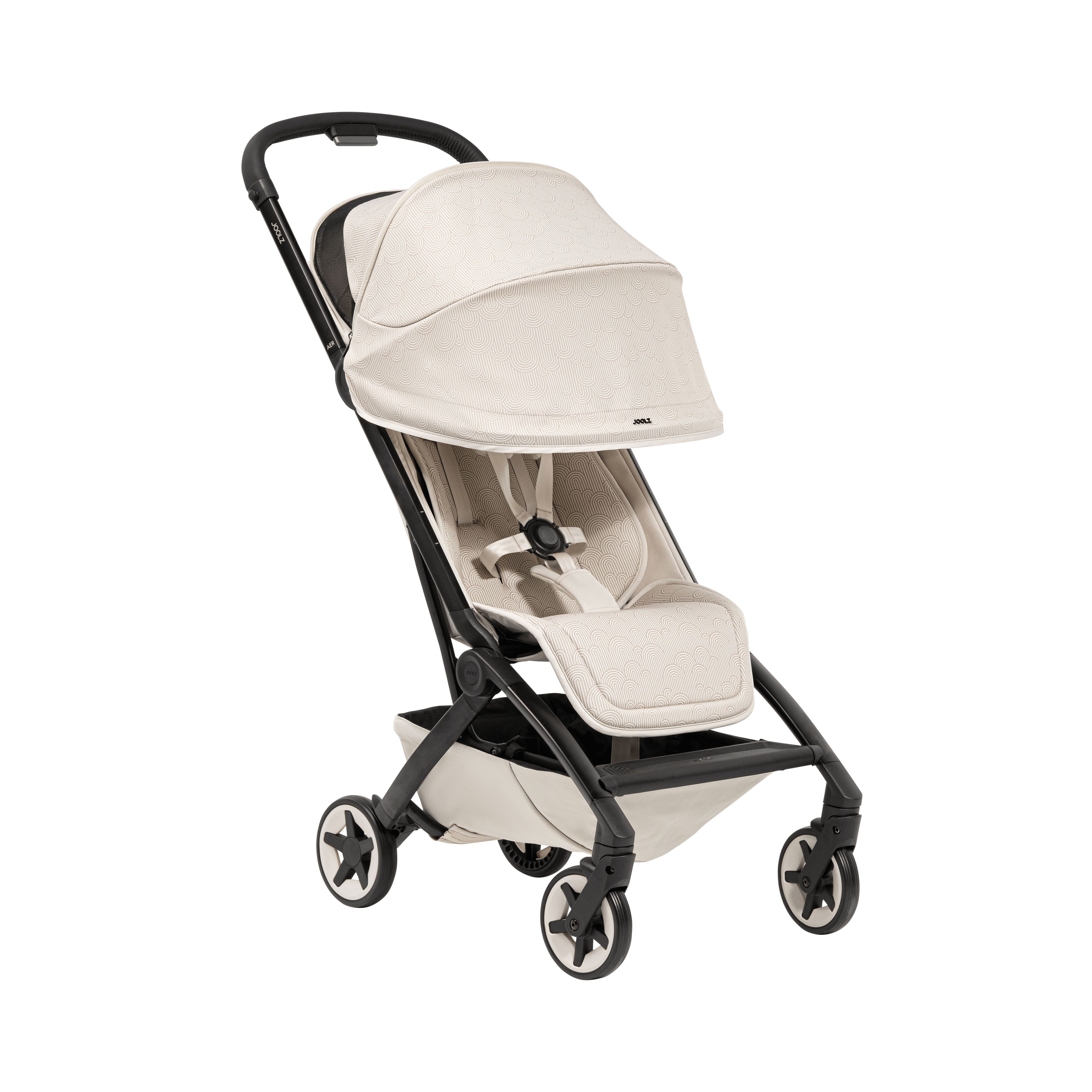 Коляска Joolz Aer2 Calming Beige + Бампер + Подстаканник + Сумка для перевозки