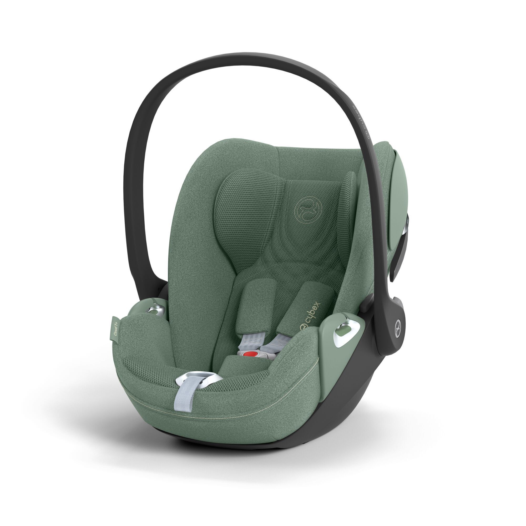 Автокресло Cybex Cloud T i-Size Plus Leaf Green + База Base T