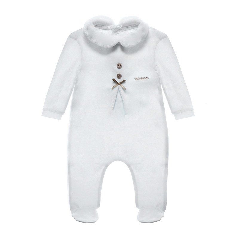 Комбинезон Nanan Babygro белый 3 мес