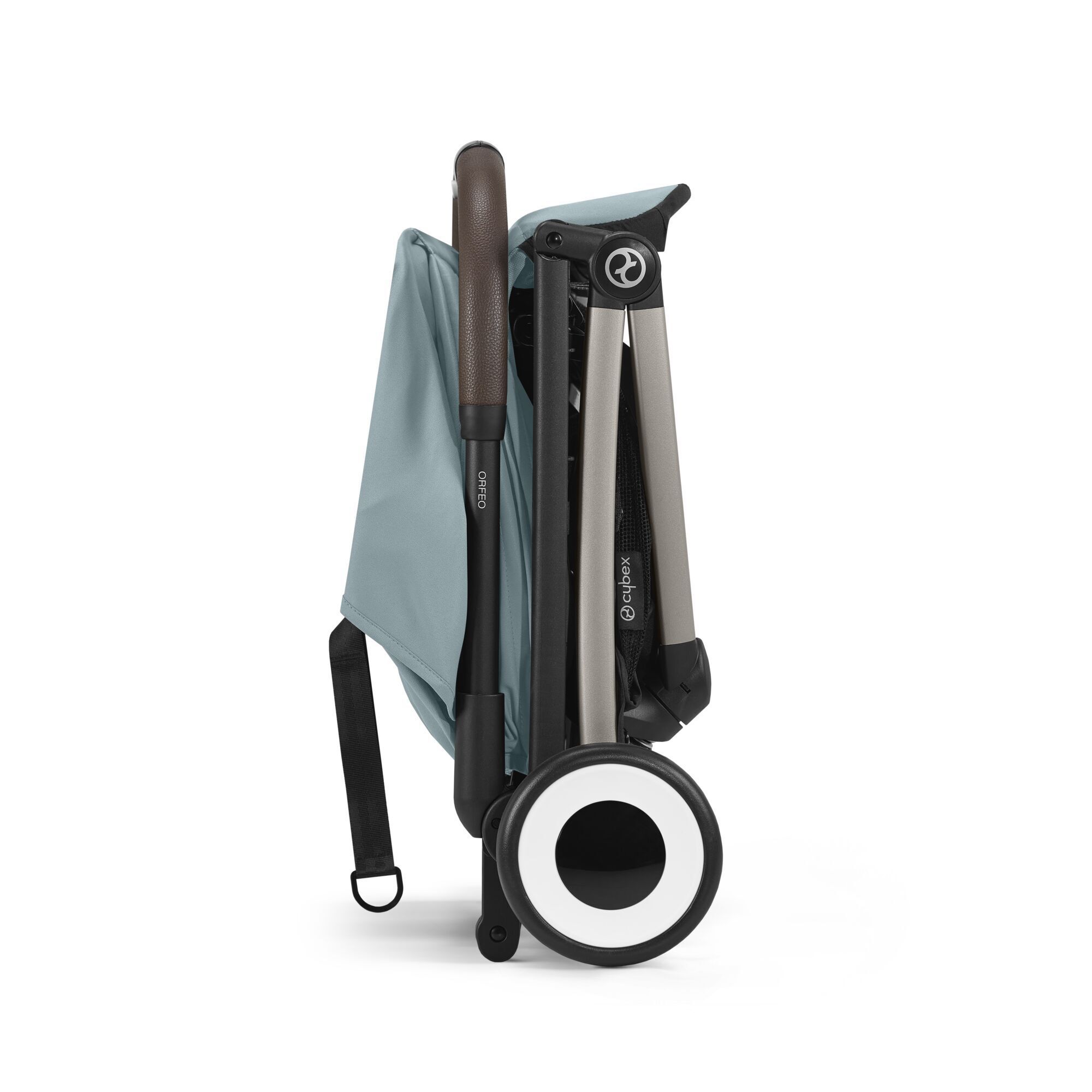 Прогулочная коляска Cybex Orfeo с дождевиком и бампером, TPE Stormy Blue
