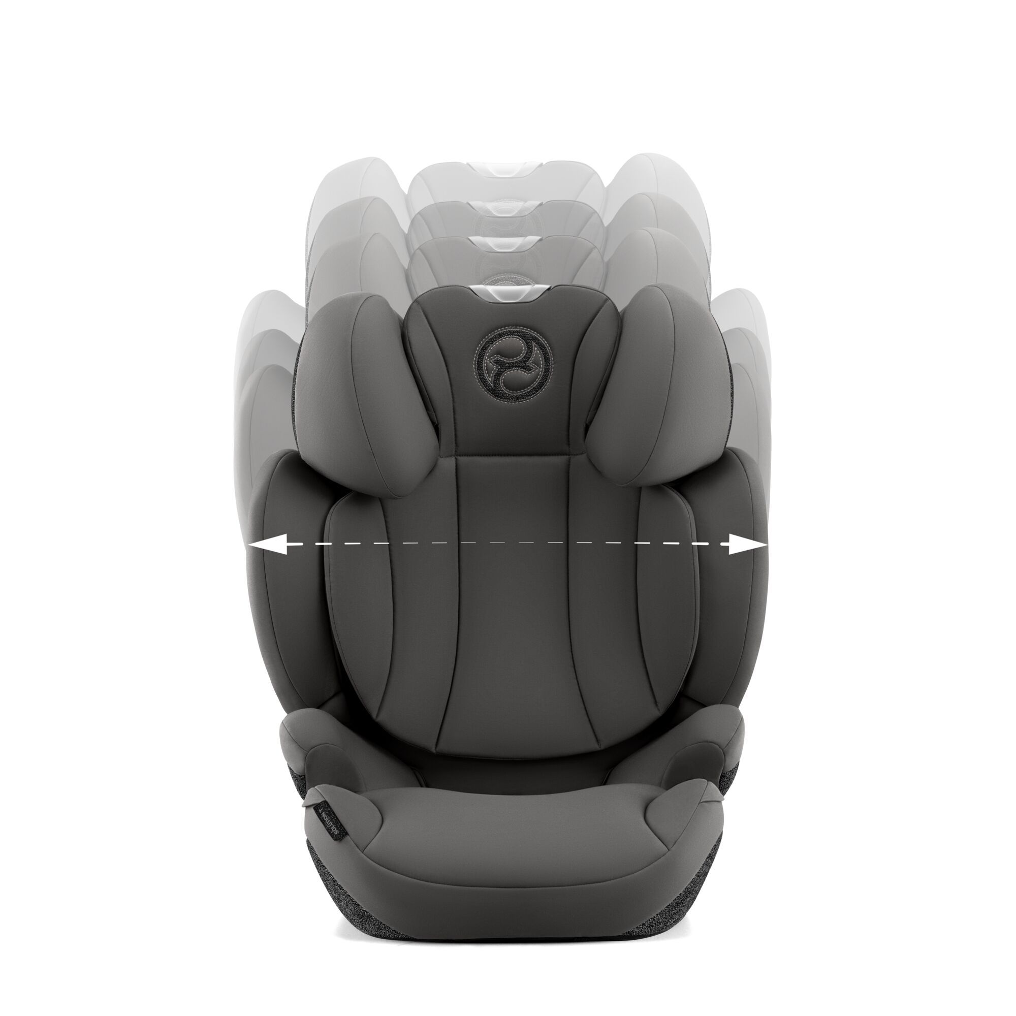 Автокресло Cybex Solution T i-Fix Mirage Grey 3-12 лет (15-36 кг), трансформируется в бустер, Isofix, i-Size R129