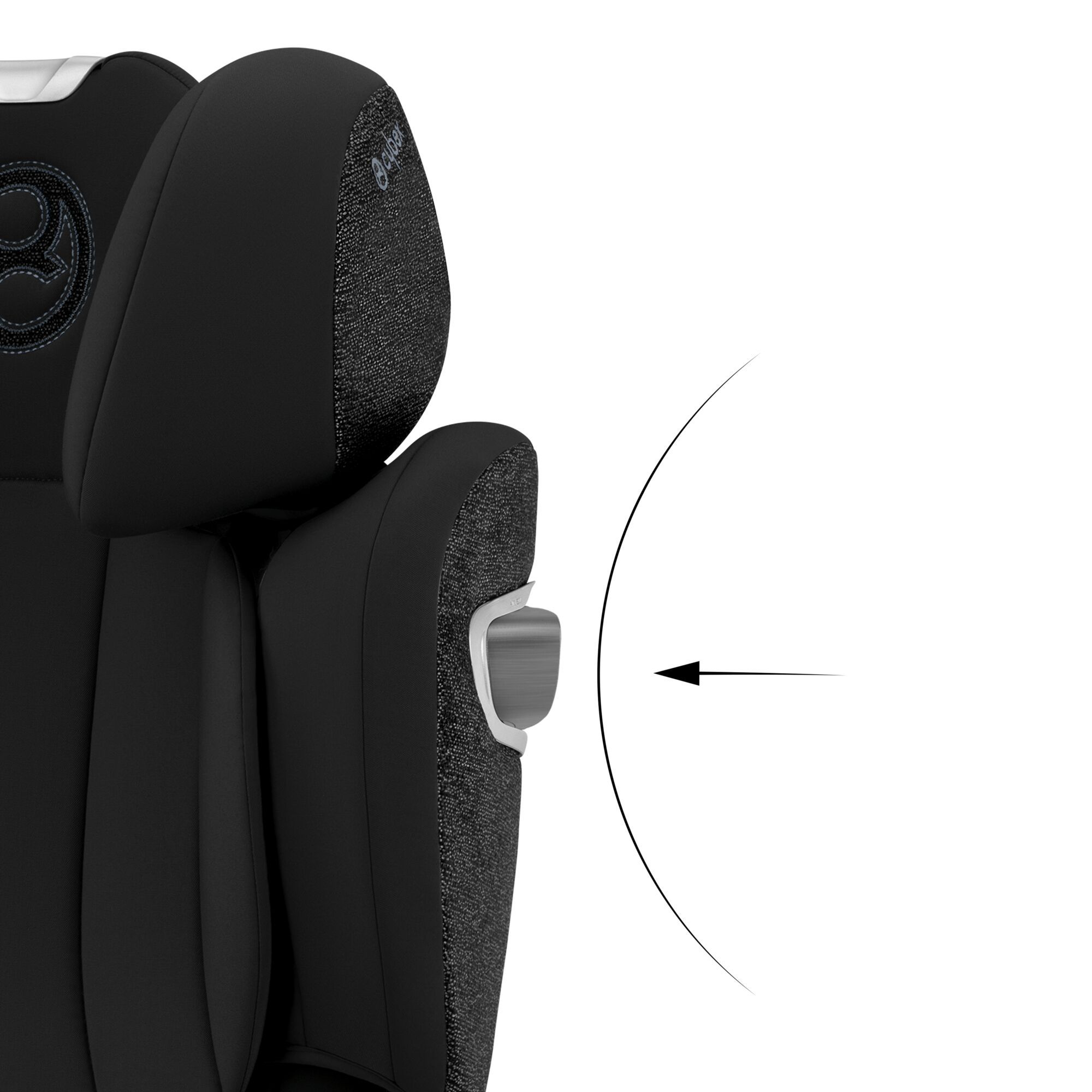 Автокресло Cybex Solution T i-Fix Mirage Grey 3-12 лет (15-36 кг), трансформируется в бустер, Isofix, i-Size R129