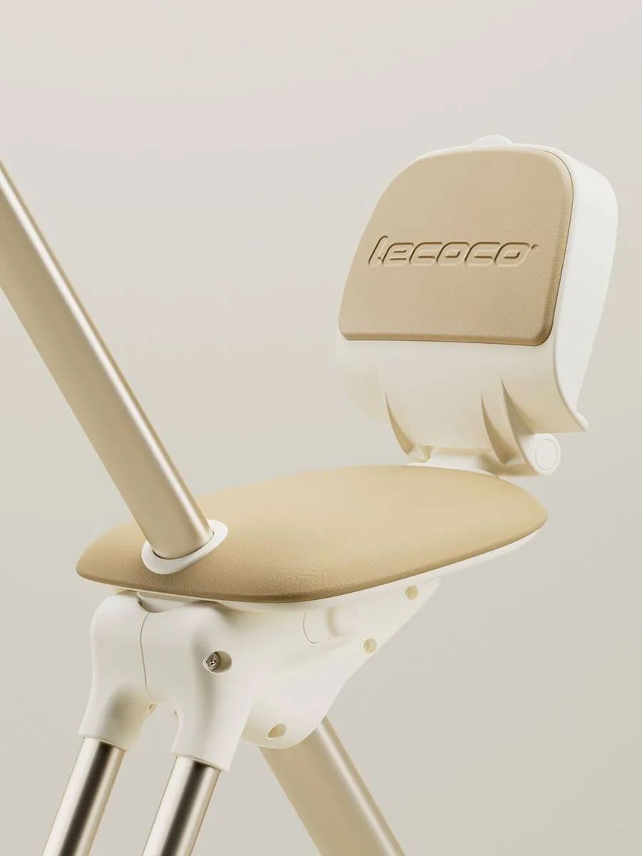 Чемодан Lecoco с детским сиденьем white C-Box-B3