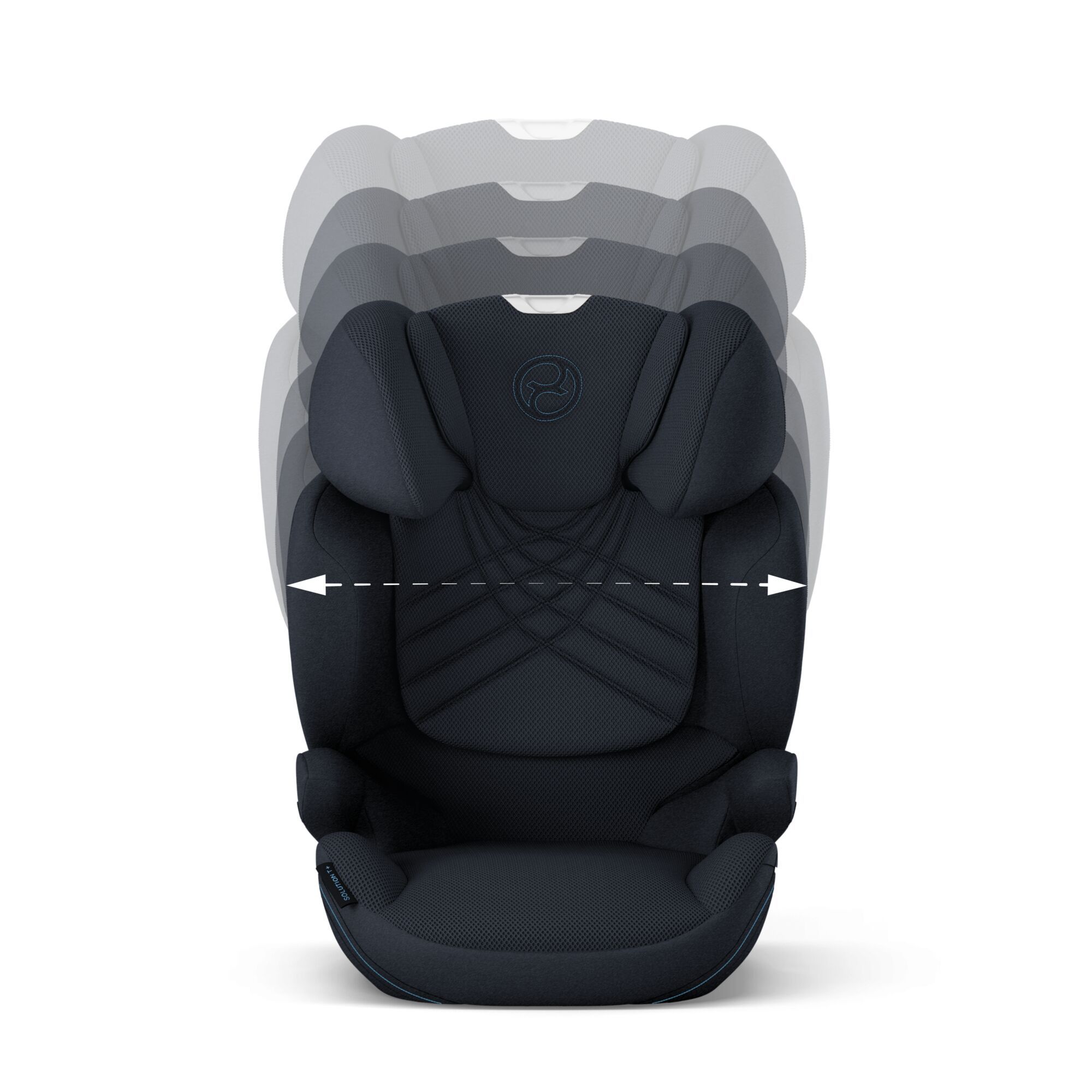 Автокресло Cybex Solution T i-Fix Sepia Black Plus 3-12 лет (15-36 кг), трансформируется в бустер, Isofix, i-Size R129