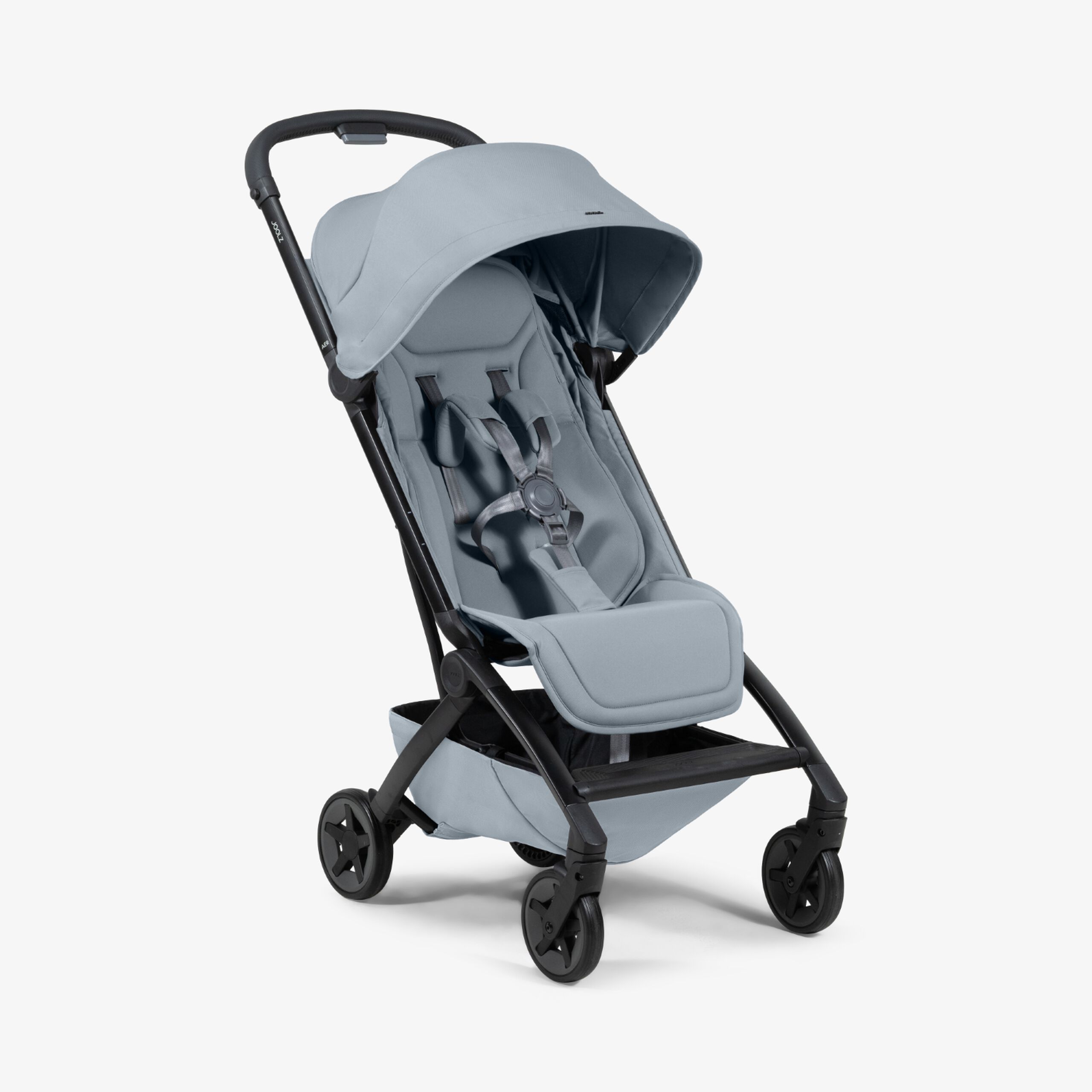 Коляска 2 в 1 Joolz Aer2 PEBBLE GREY с бампером и подстаканником