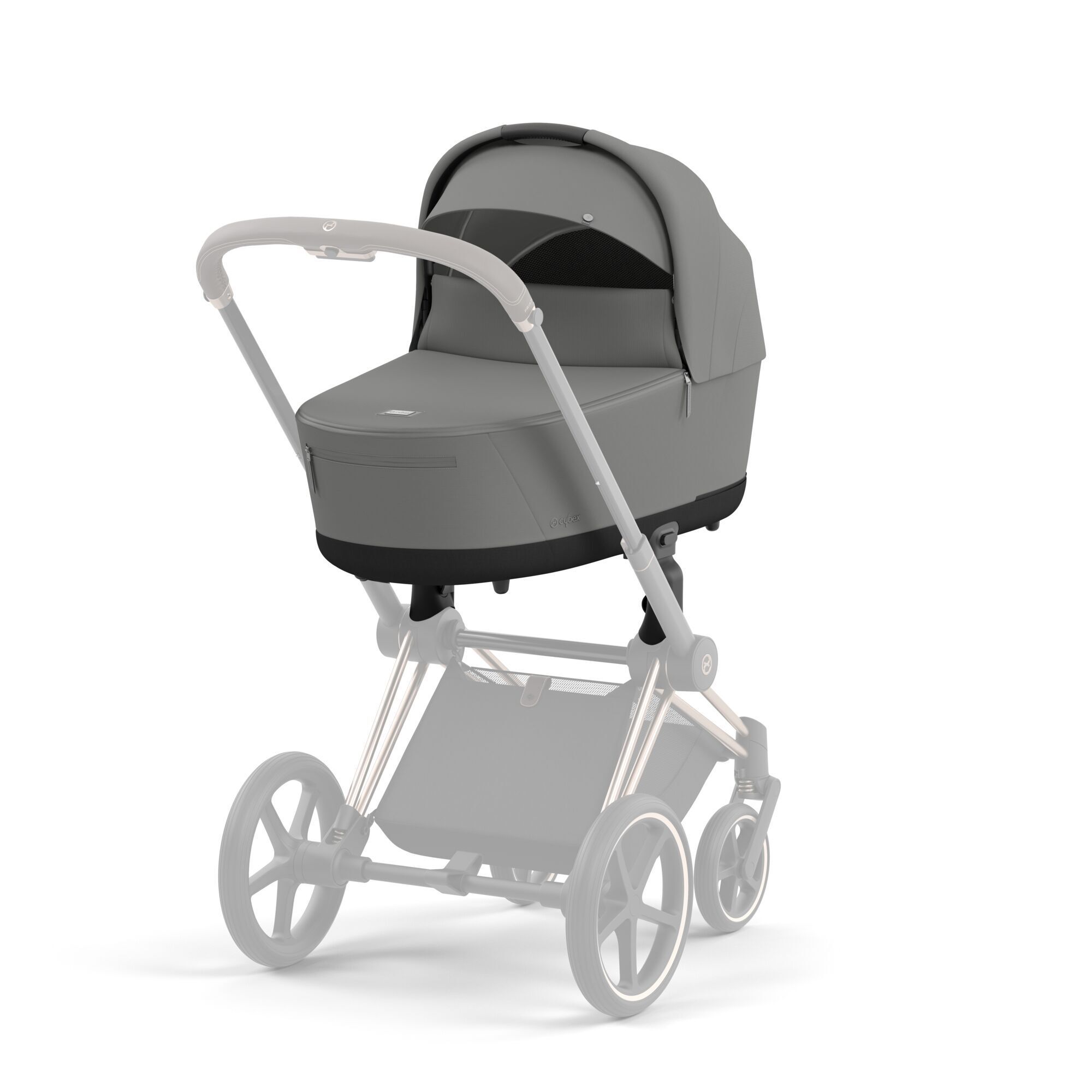 Коляска CYBEX Priam IV Rosegold 2 в 1 Mirage Grey