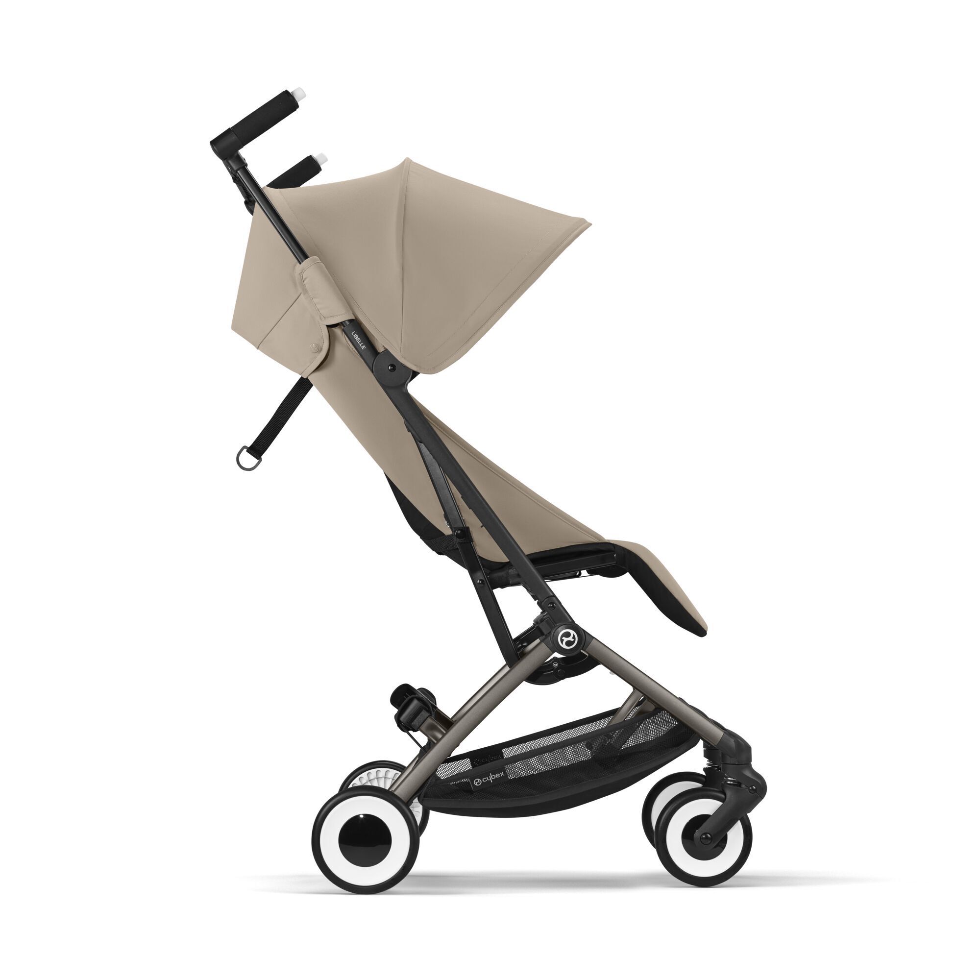 Детская коляска CYBEX Libelle TPE Almond Beige с дождевиком и бампером