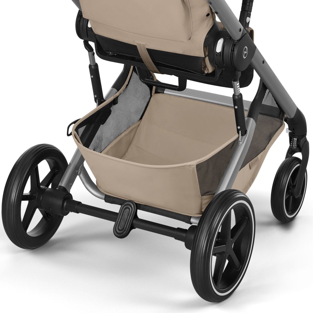 NEW Коляска Cybex Balios S LUX 2026 Almond Beige с дождевиком