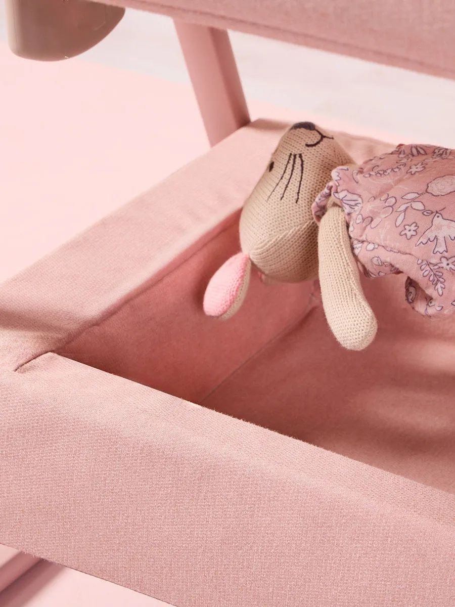 Кровать (колыбель) Tutti Bambini CoZee Air 2 51х80,5 см Дуб/Розовый (Drifted Oak and Blush) c колесами и качалкой 211207/3776