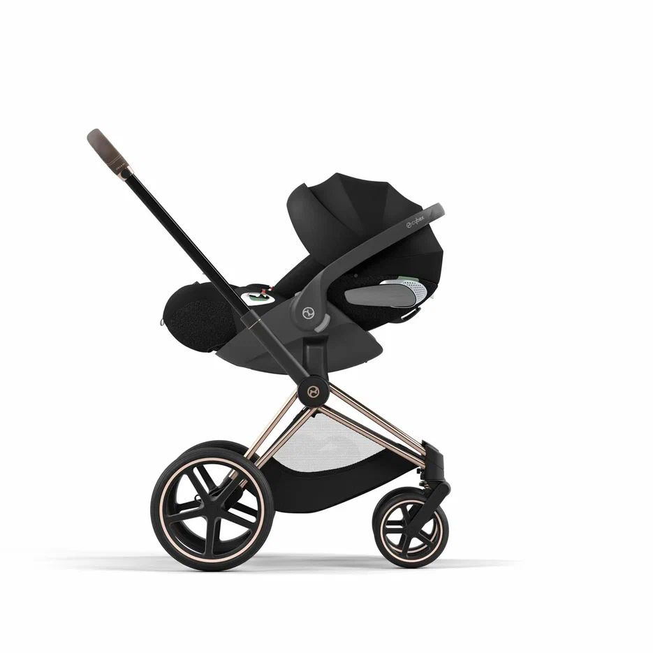 Коляска CYBEX Priam IV Rosegold 2 в 1 Sepia Black