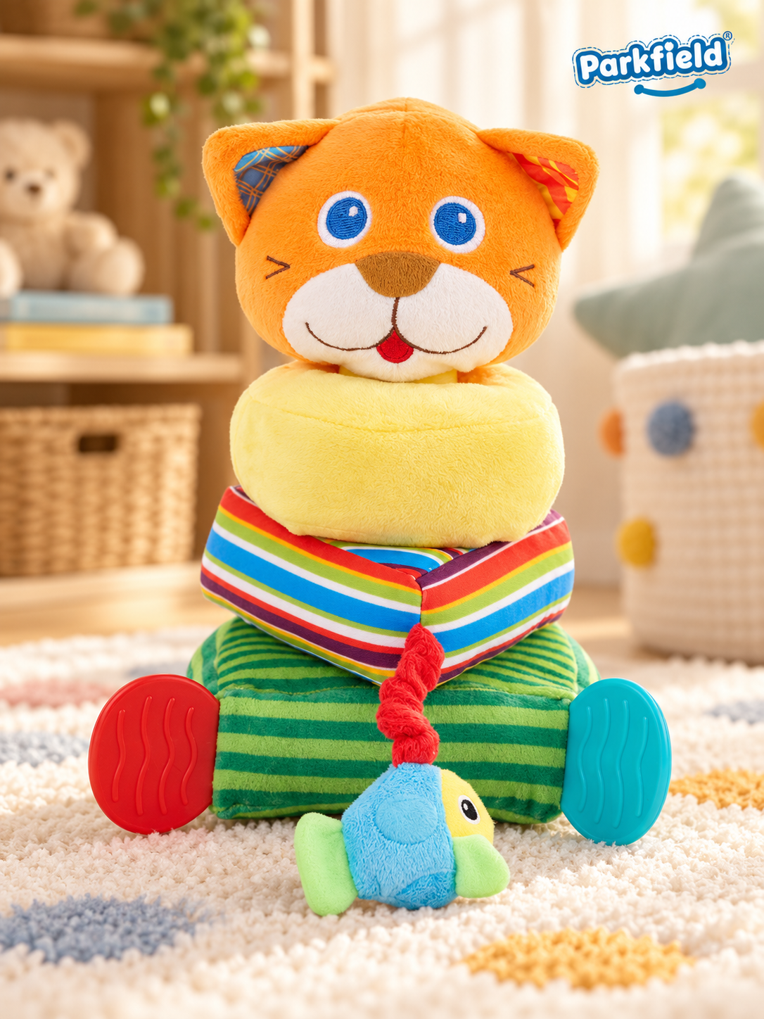 Игрушка-пирамидка Parkfield Котенок 81401A