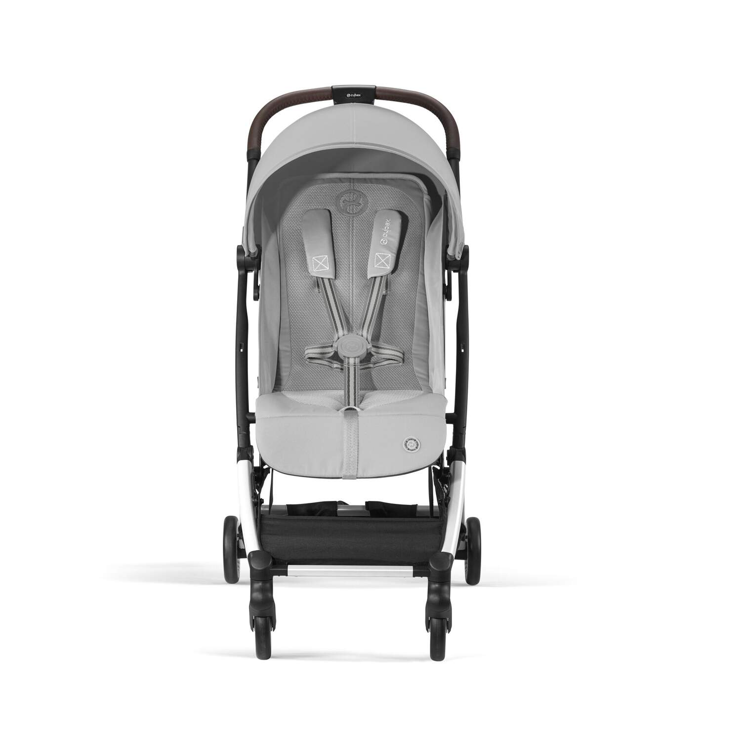 Прогулочная коляска Cybex Orfeo с дождевиком и бампером, BLK Fog Grey