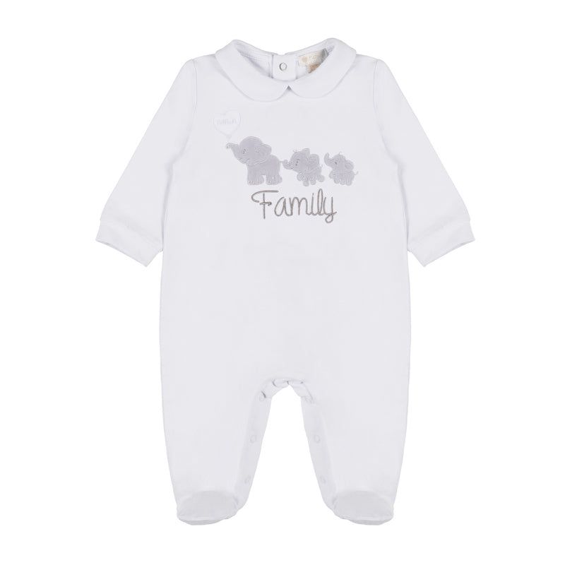 Комбинезон Nanan Family Белый 3 мес