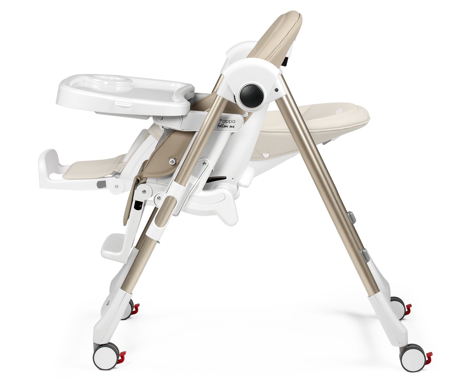 Стульчик для кормления Peg-Perego Prima Pappa Follow Me, Astral (Светло-серый)