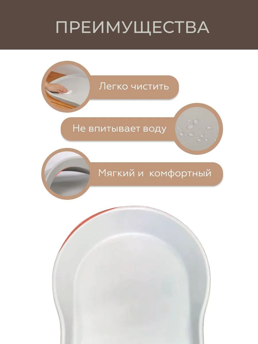 Матрасик пеленальный Baby pad Soft touch с эффектом "кожа к коже" GREY