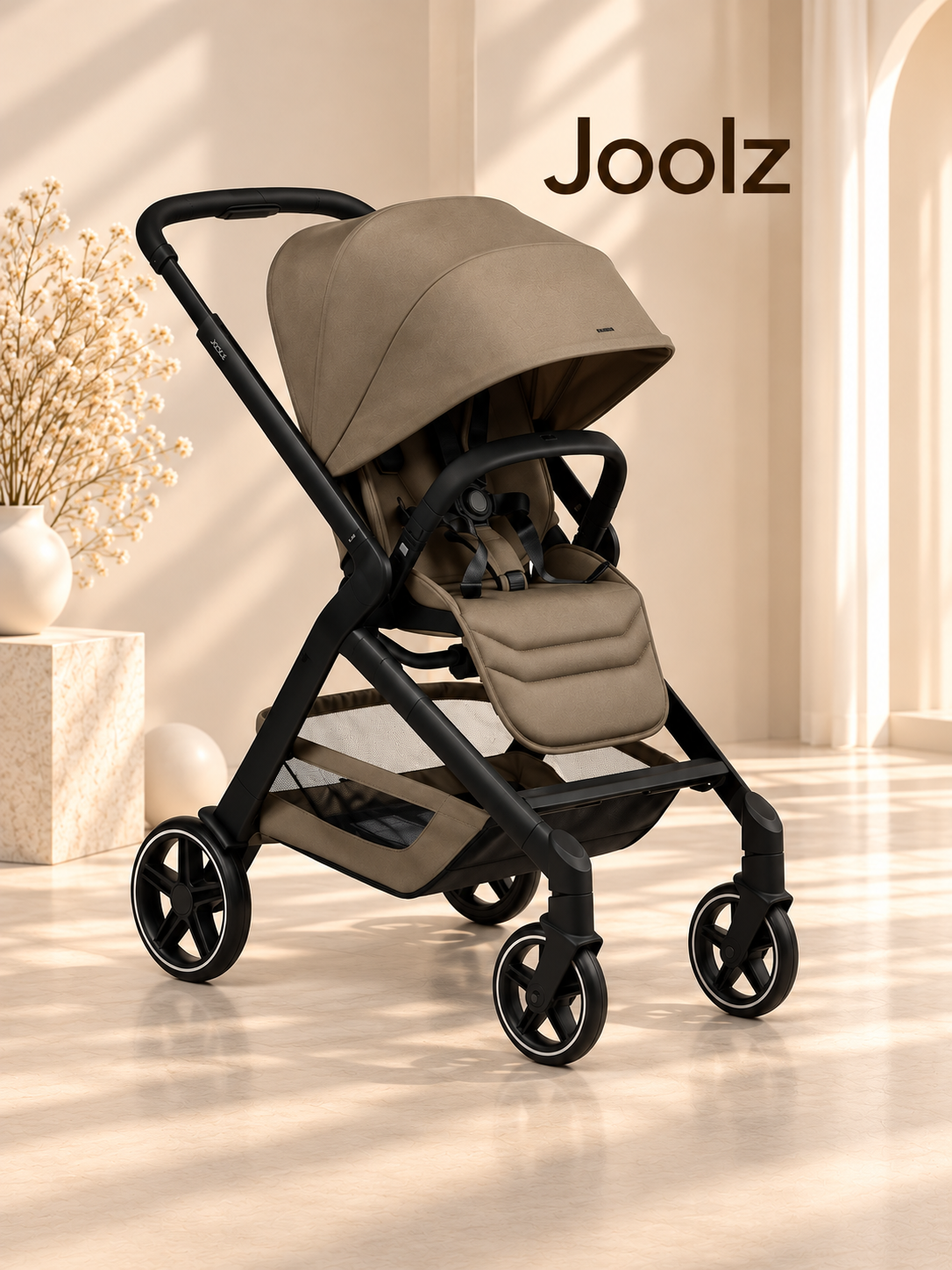Коляска прогулочная JOOLZ Hub2 Hazel Brown + Дождевик