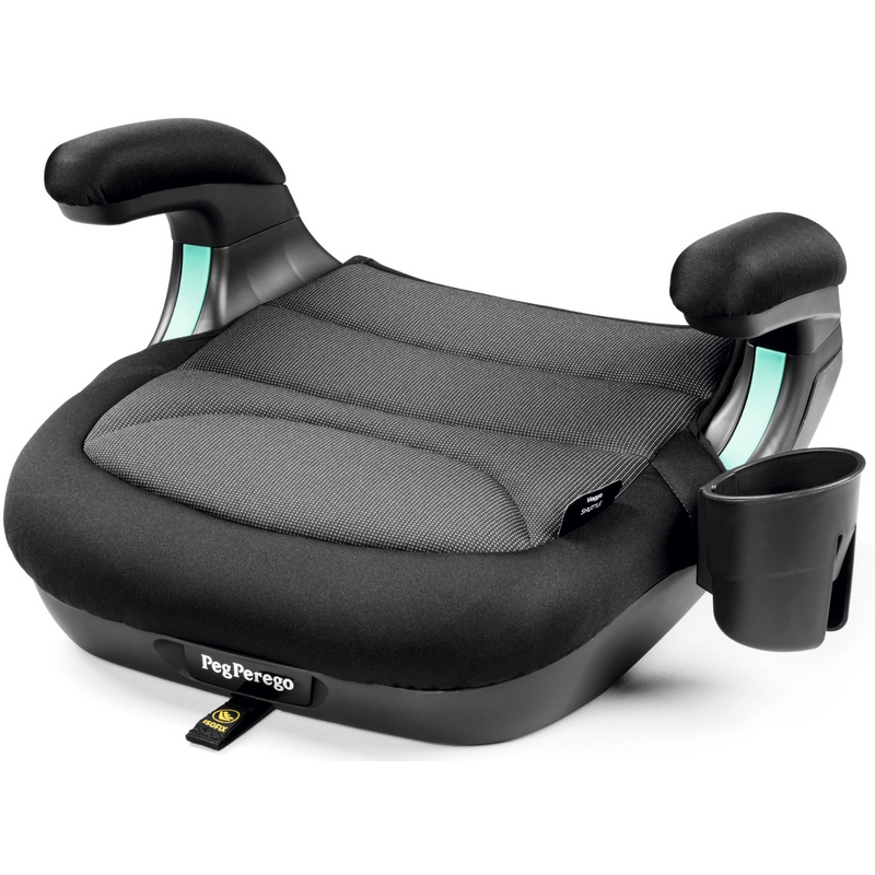 Автокресло-бустер Peg Perego Viaggio i-Size Shuttle Crystal Black (черный с темно-серым)