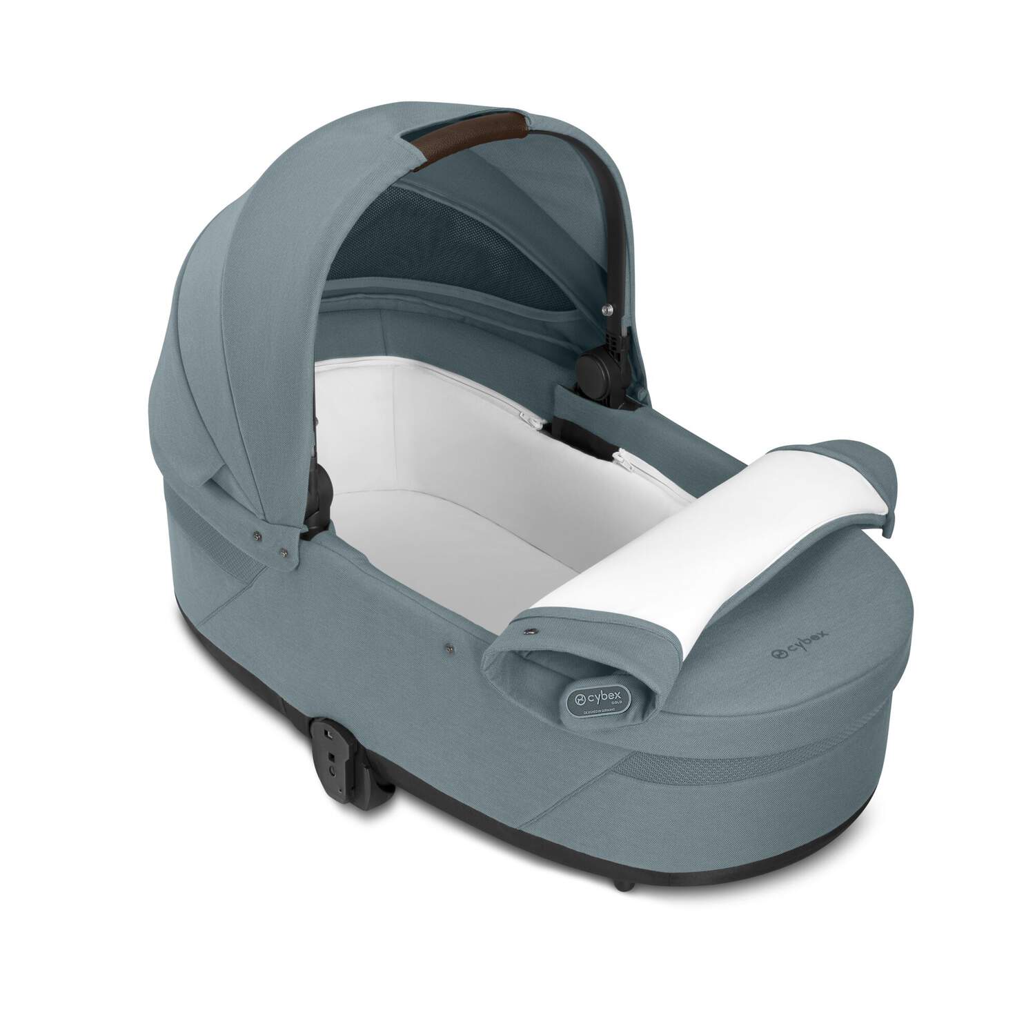 Cybex спальный блок Cot S LUX для коляски Balios S/Talos S/Eezy S 2 Line с дождевиком, цвет Stormy Blue 2025